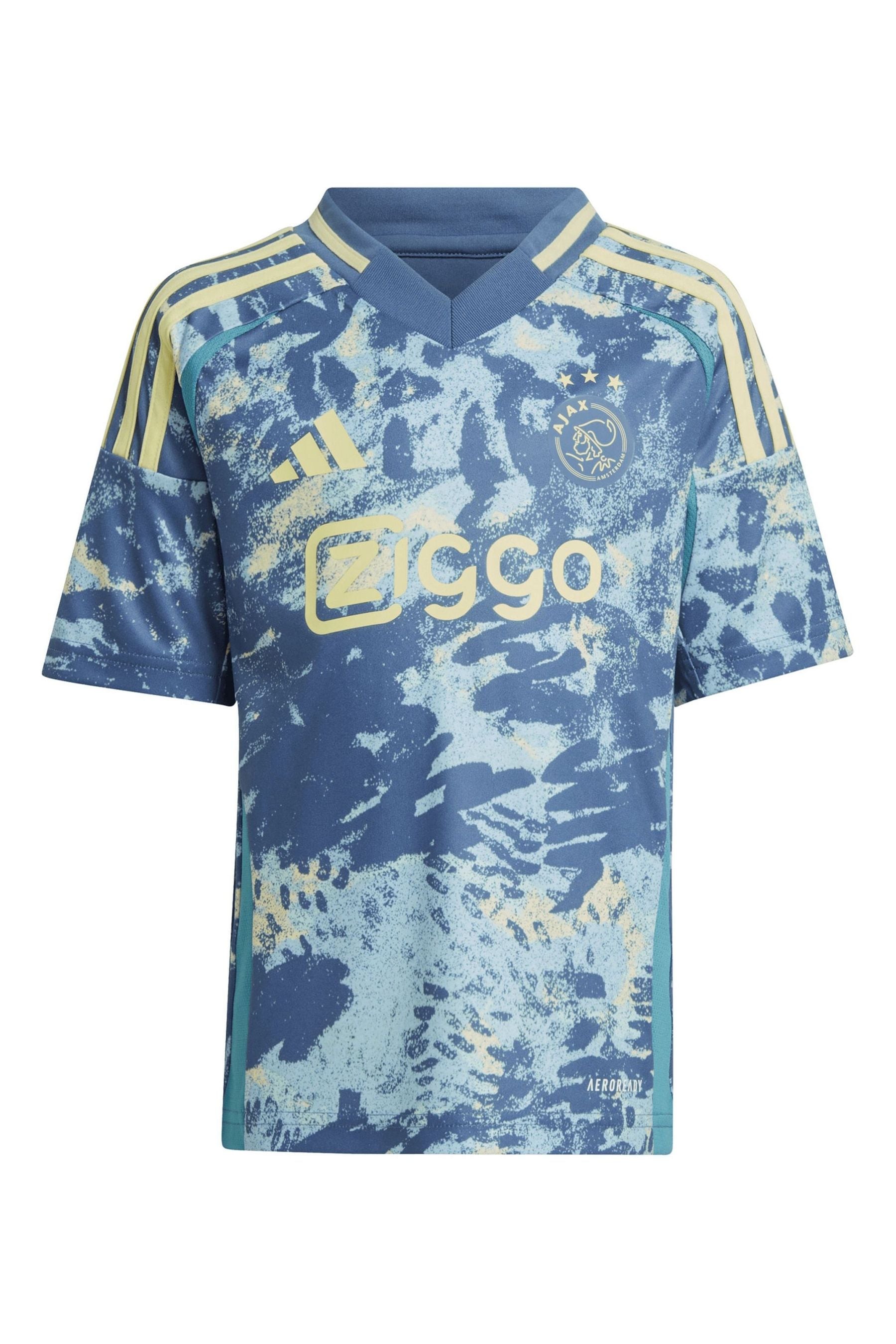 adidas Blue Ajax Away Minikit 2024-25