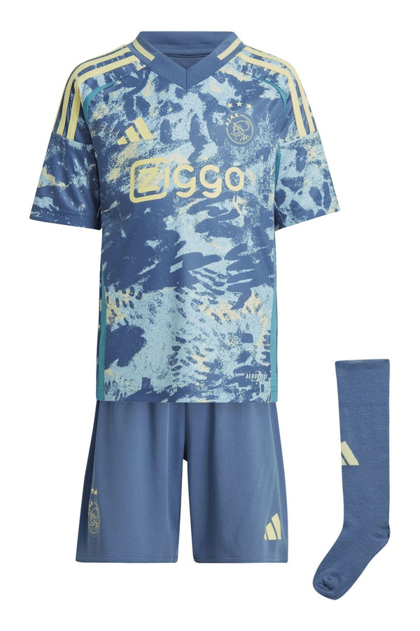 adidas Blue Ajax Away Minikit 2024-25