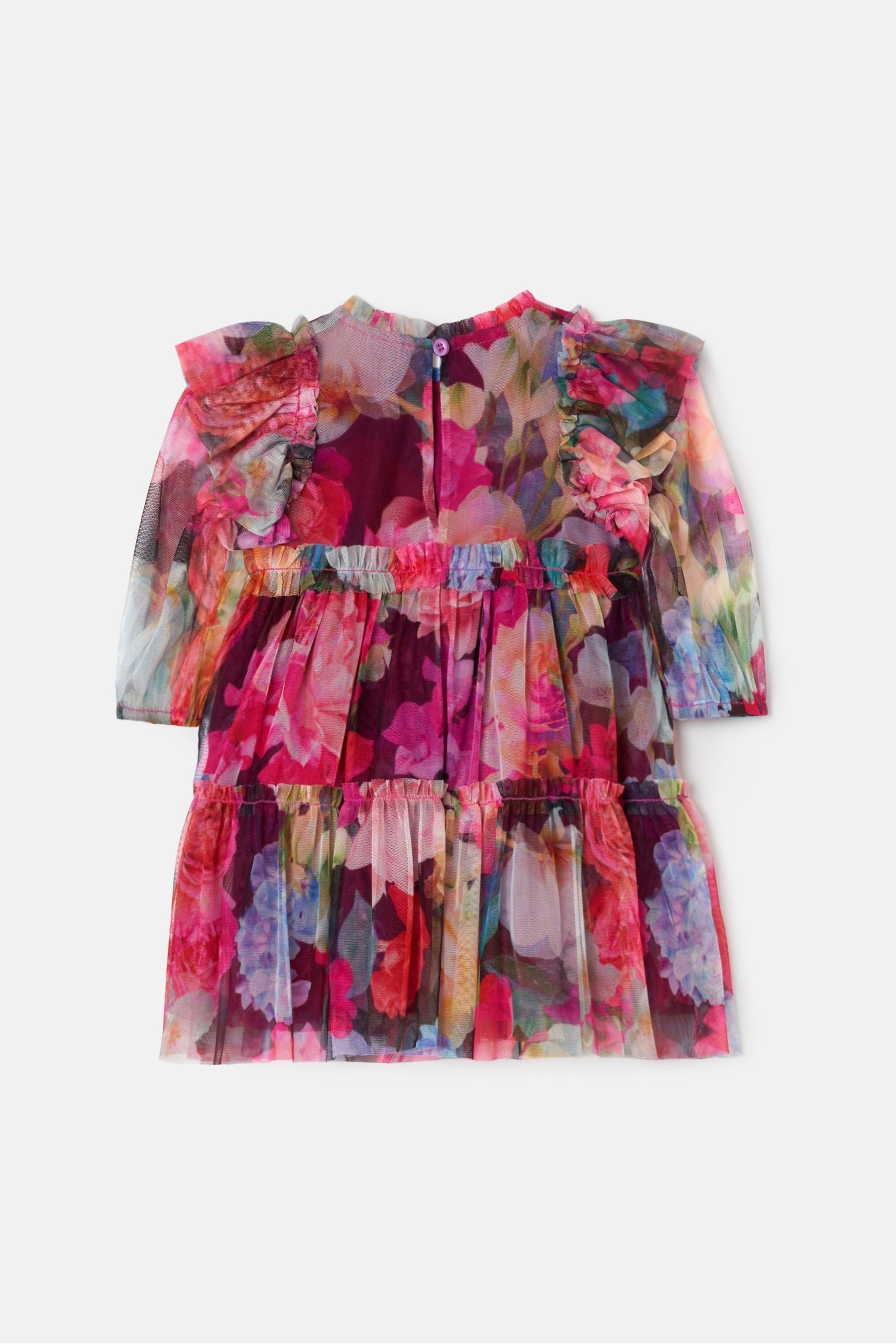 Angel & Rocket Pink Alessia Floral Print Dress