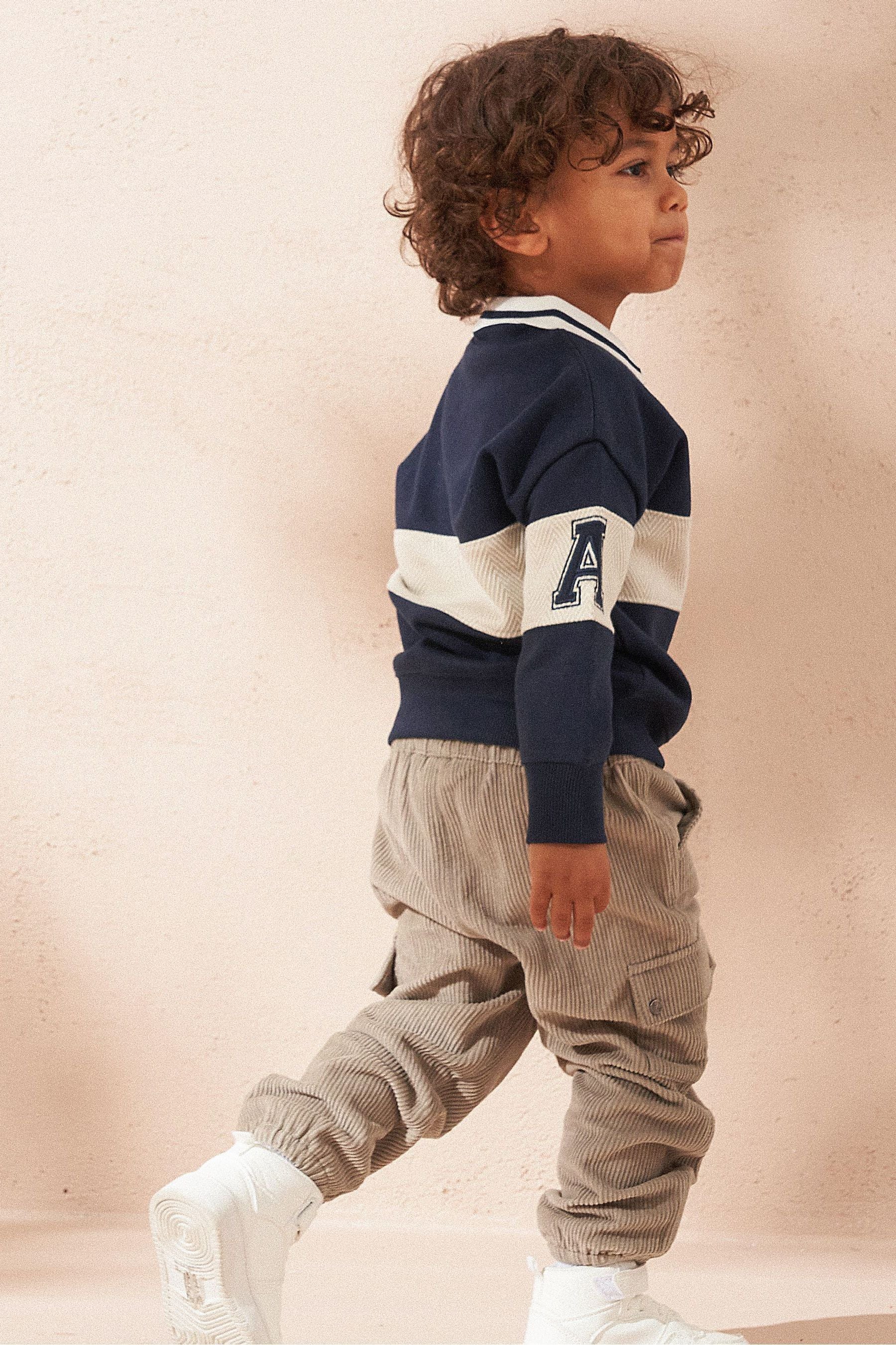 Angel & Rocket Natural Carlton Cord Skater Trousers