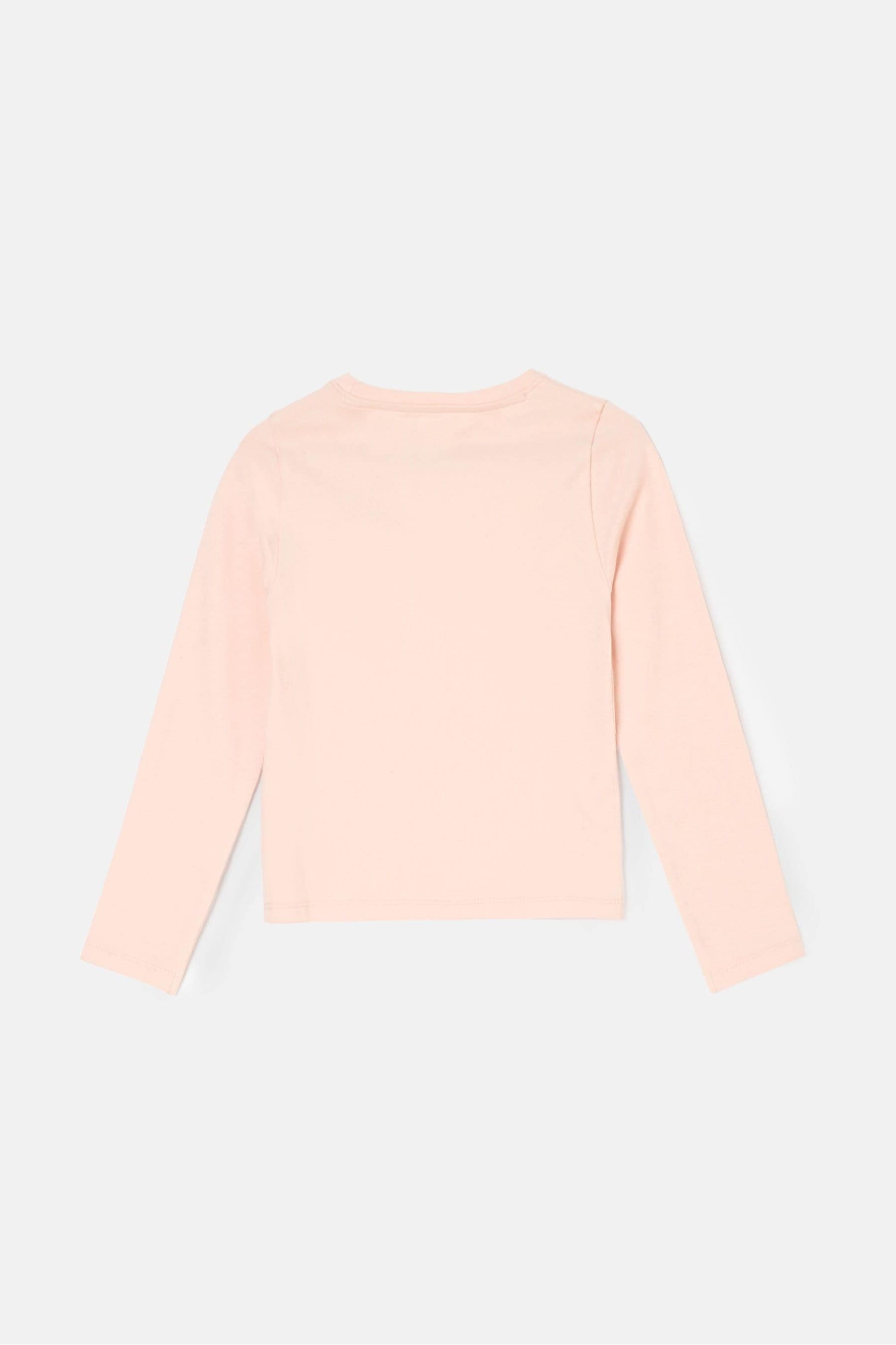 Pink Angel & Rocket Elle Long Sleeve Layered T-Shirt