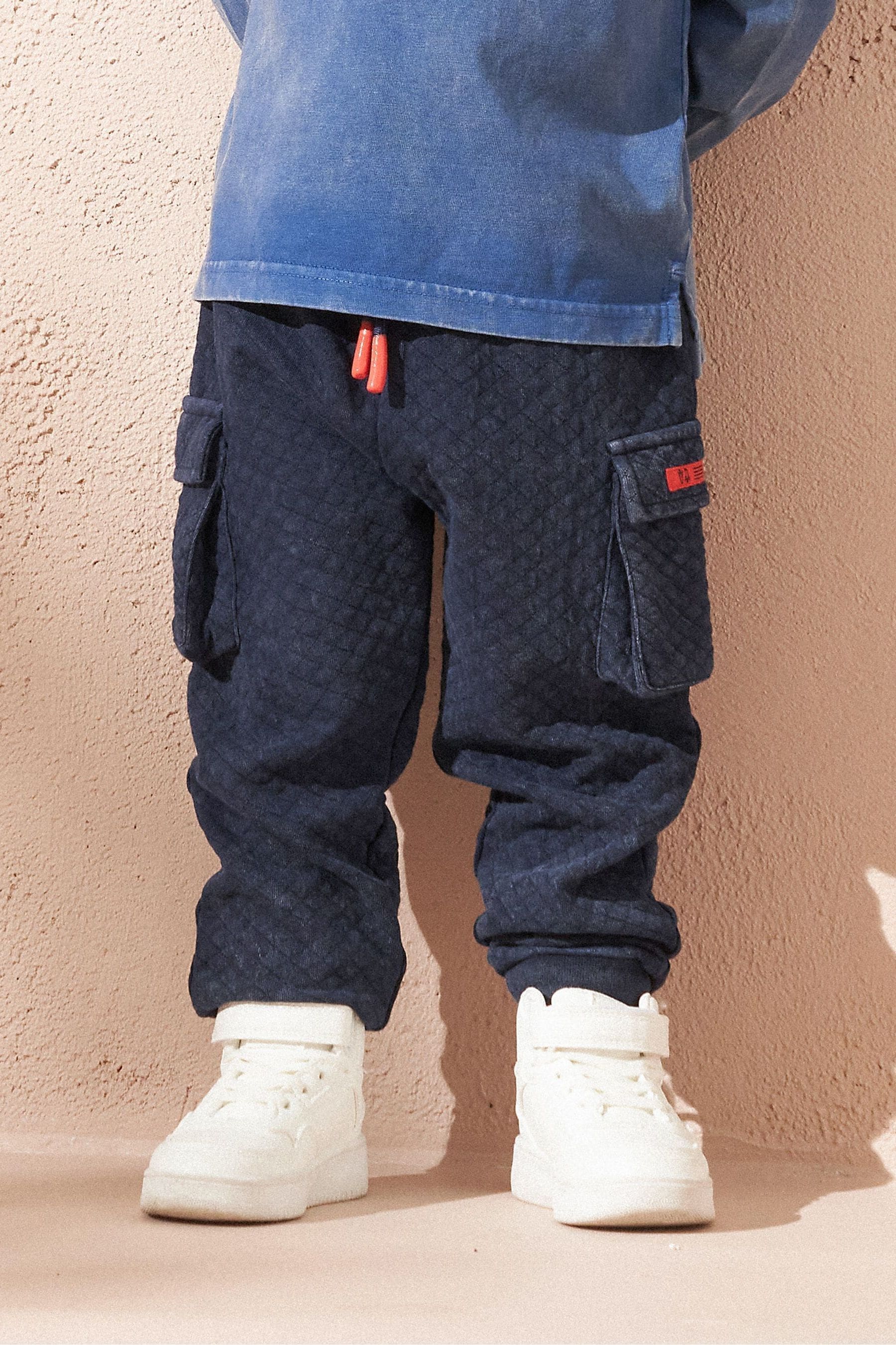 Angel & Rocket Blue Frank Blue Cargo Joggers