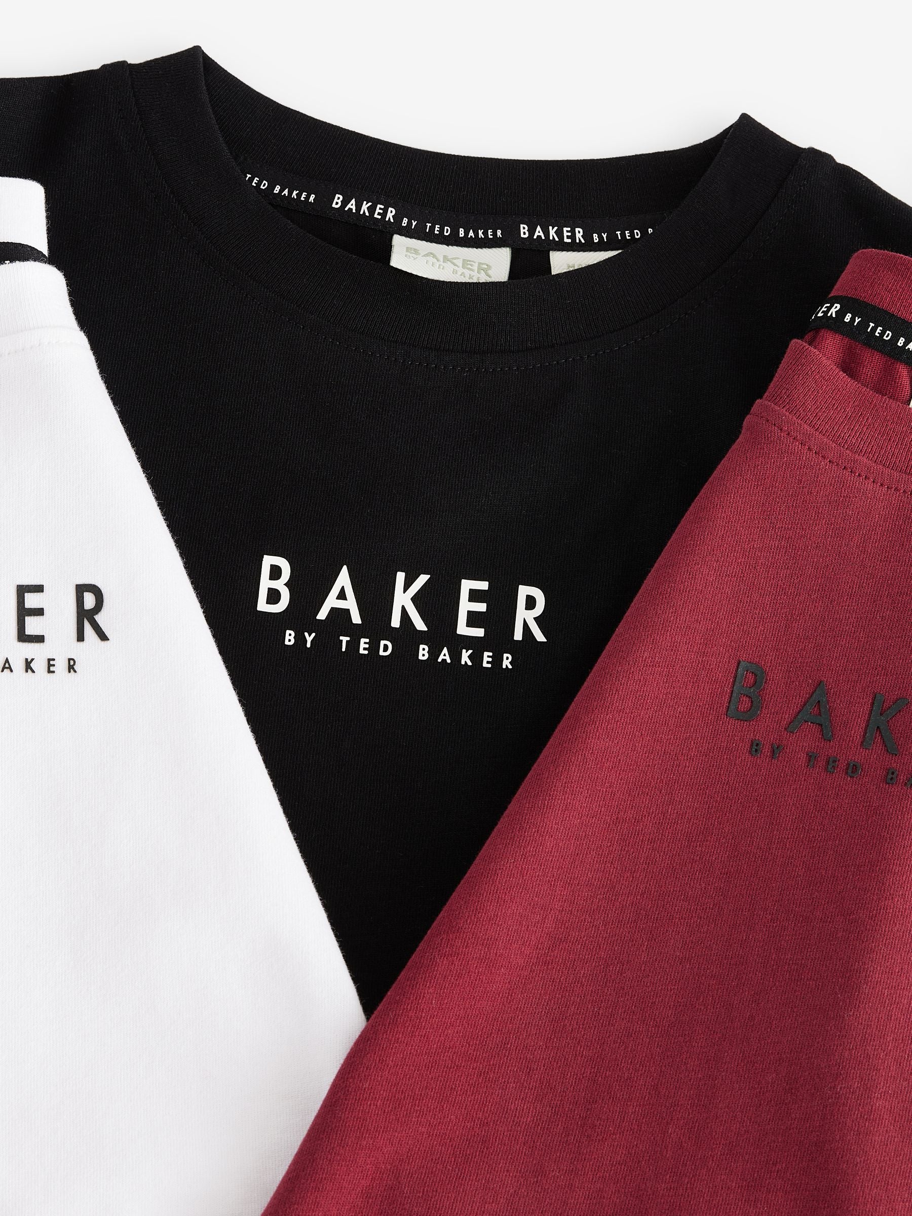 Baker by Ted Baker 100% Cotton T-Shirts 3 Pack