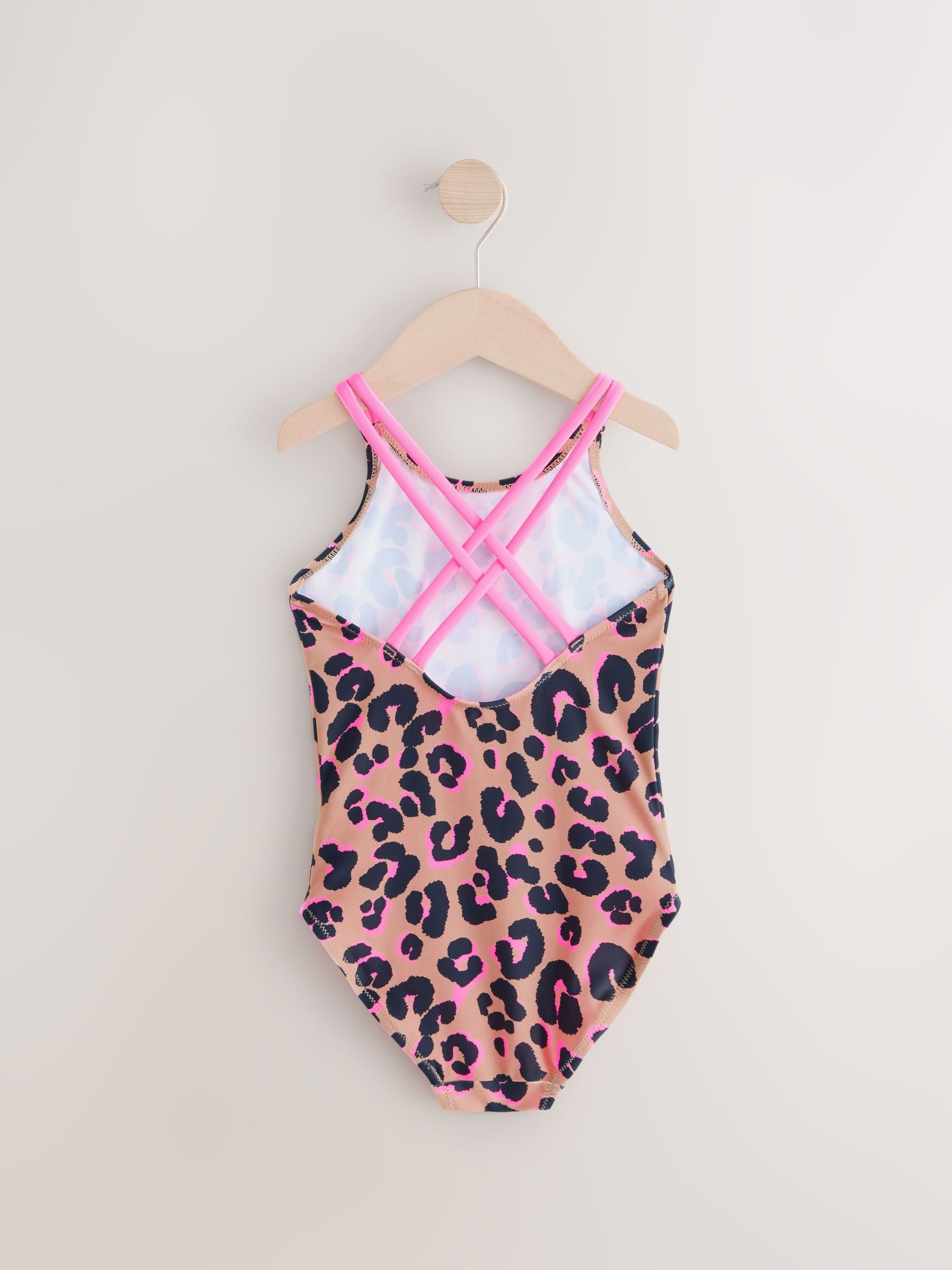 Animal Double Strap Swimsuit (3-16yrs)