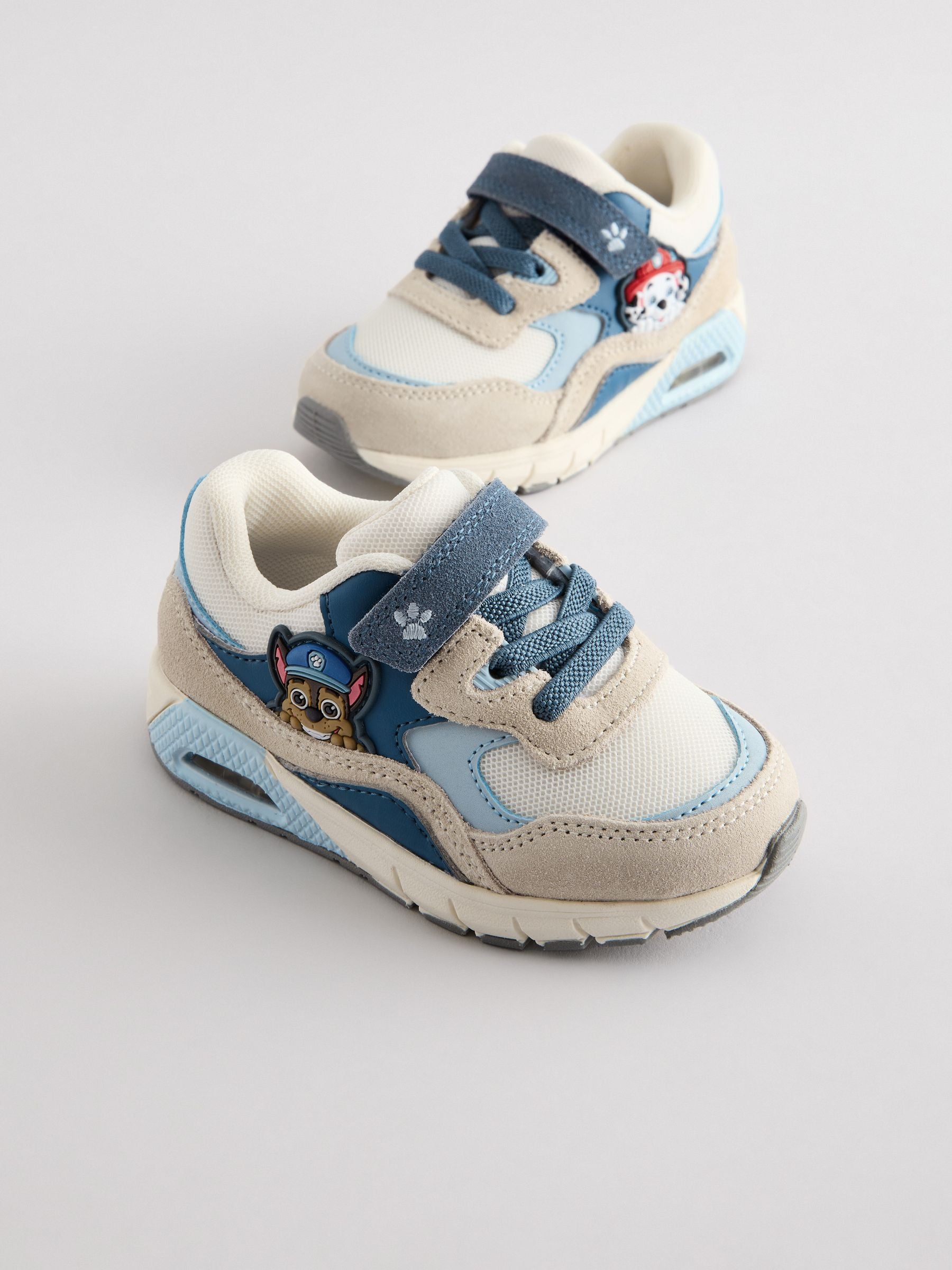 Blue Paw Patrol Elastic Lace Trainers