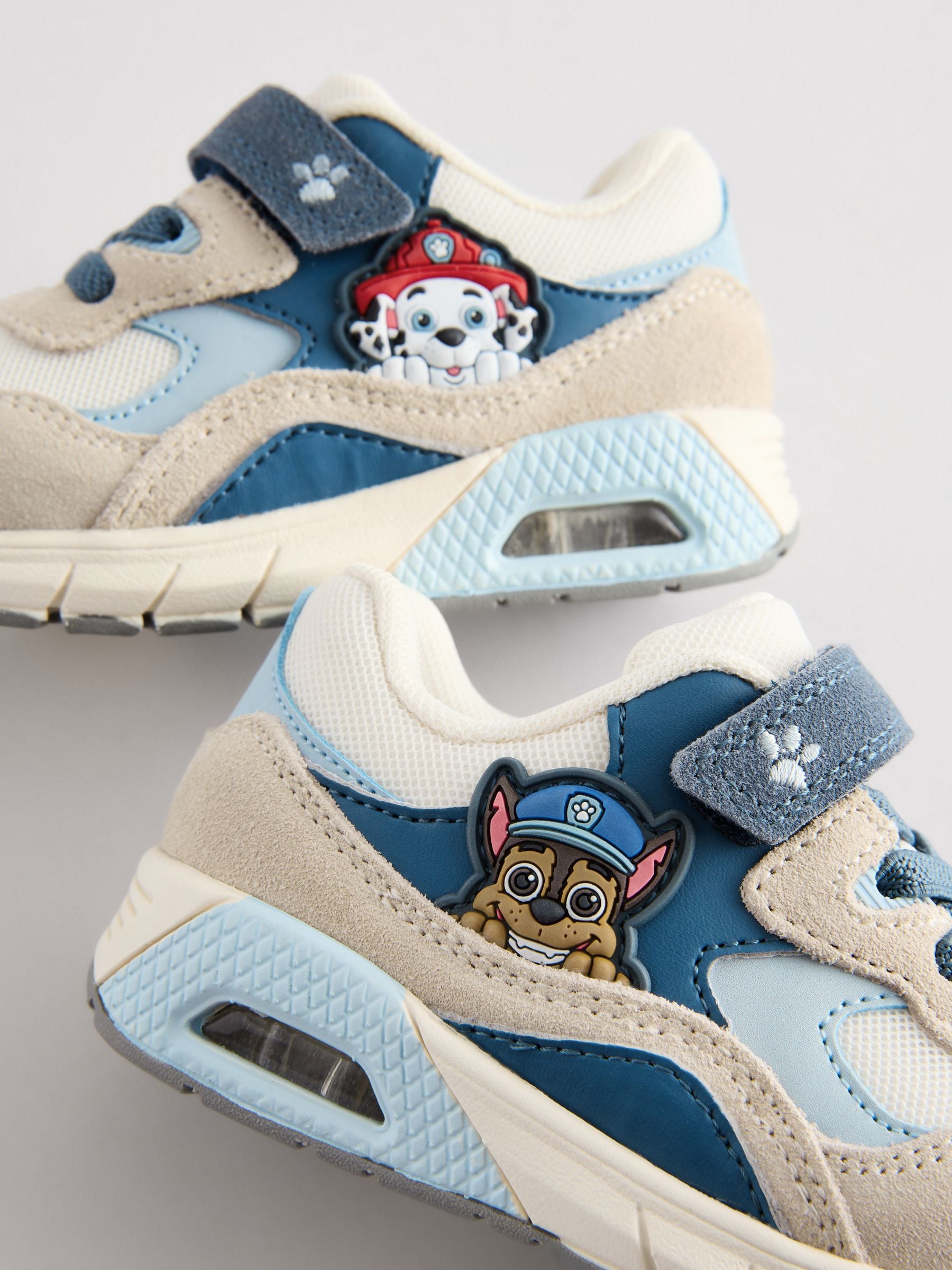 Blue Paw Patrol Elastic Lace Trainers