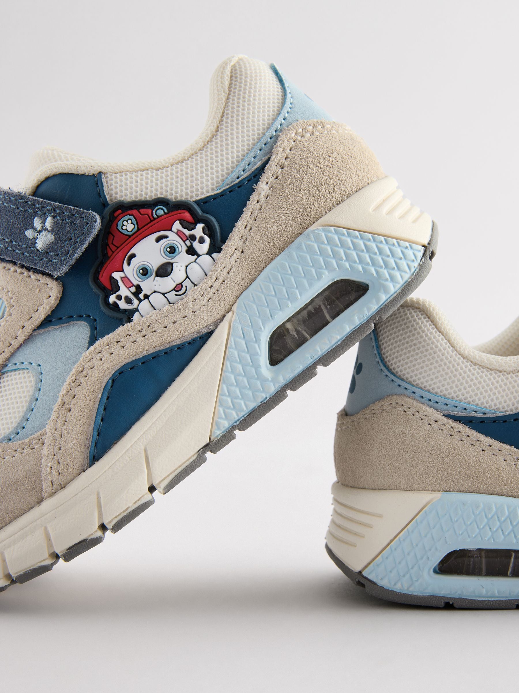 Blue Paw Patrol Elastic Lace Trainers