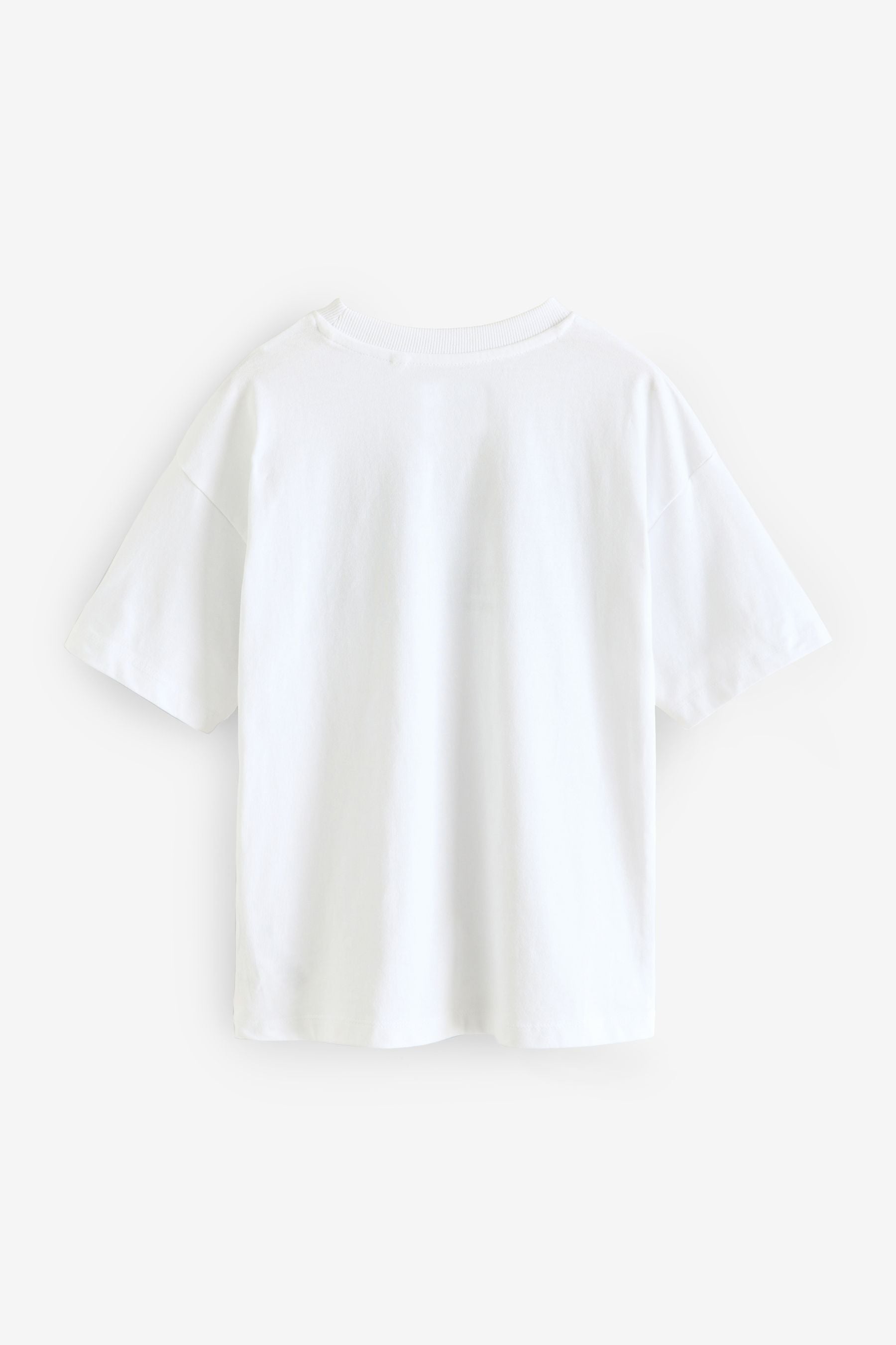 White Oasis Band 100% Cotton T-Shirt (3-16yrs)