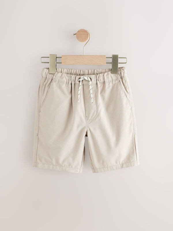 Stone Single 100% Cotton Pull On Shorts (3-16yrs)