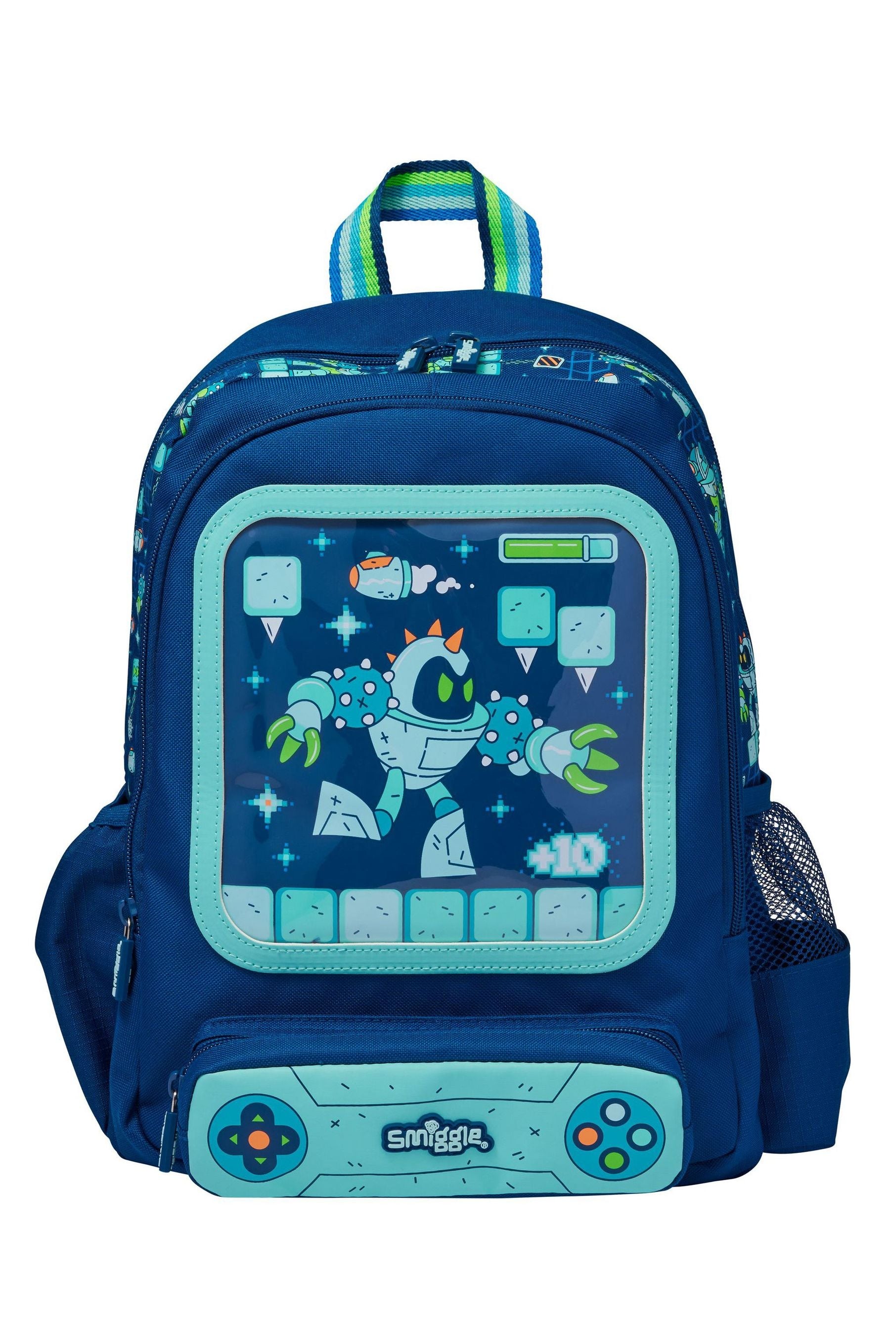 Smiggle Blue Junior Happy Tales Character Backpack