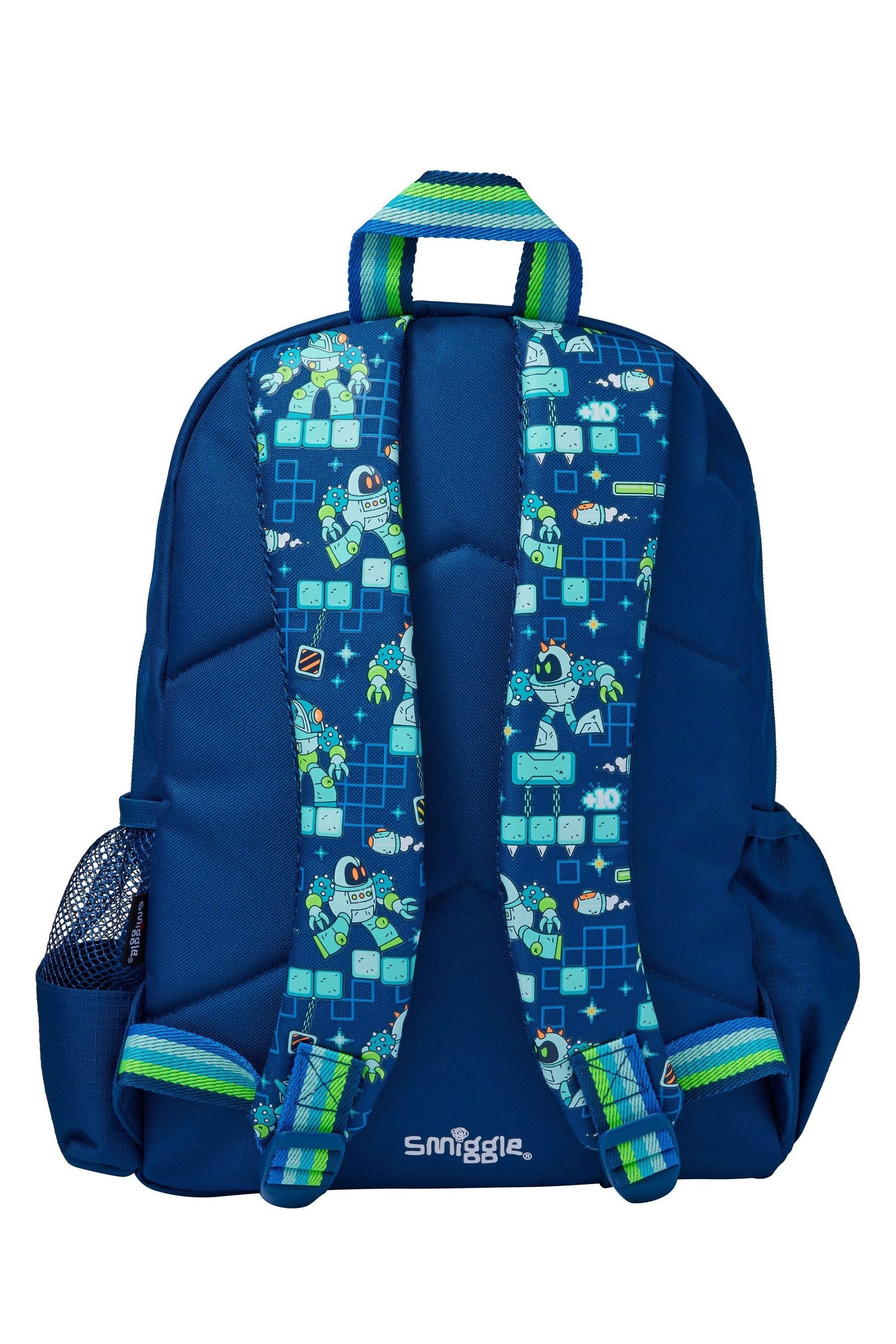 Smiggle Blue Junior Happy Tales Character Backpack