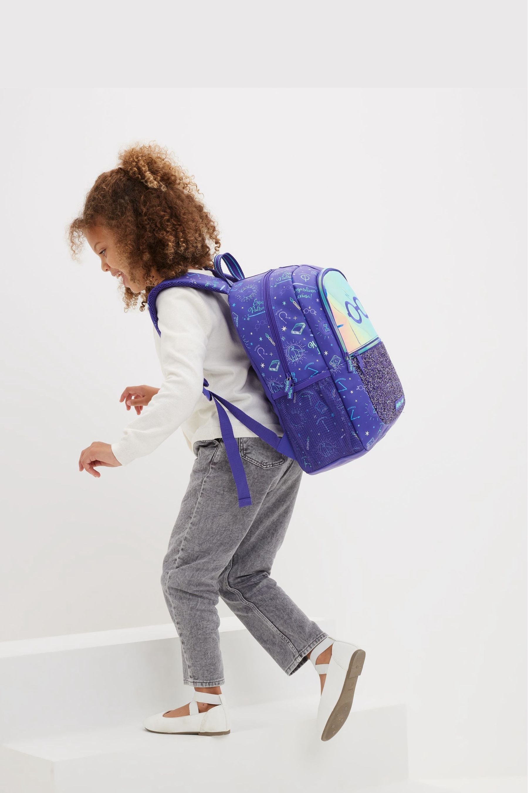 Smiggle Purple Harry Potter Classic Backpack