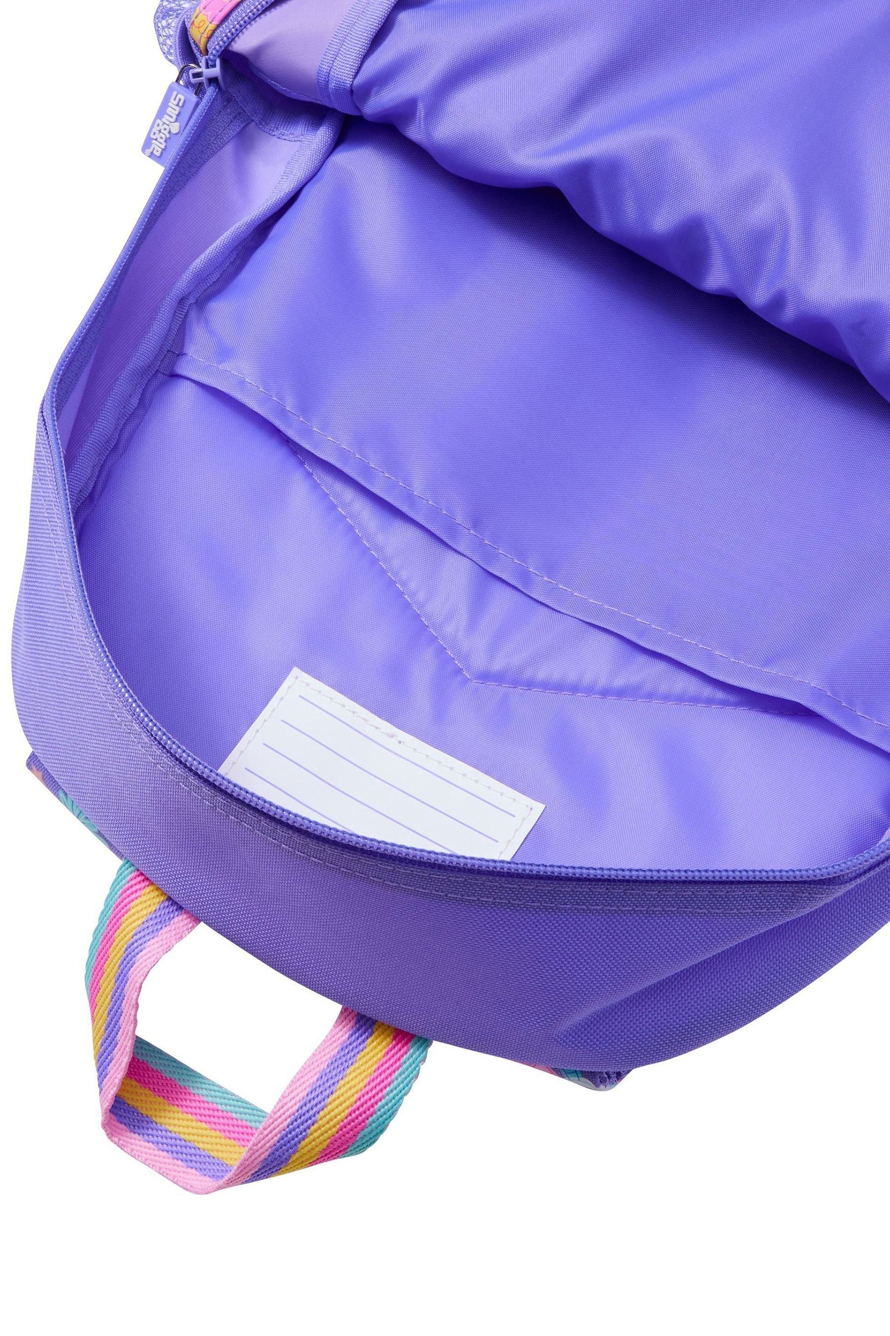 Smiggle Purple Junior Happy Tales Character Backpack