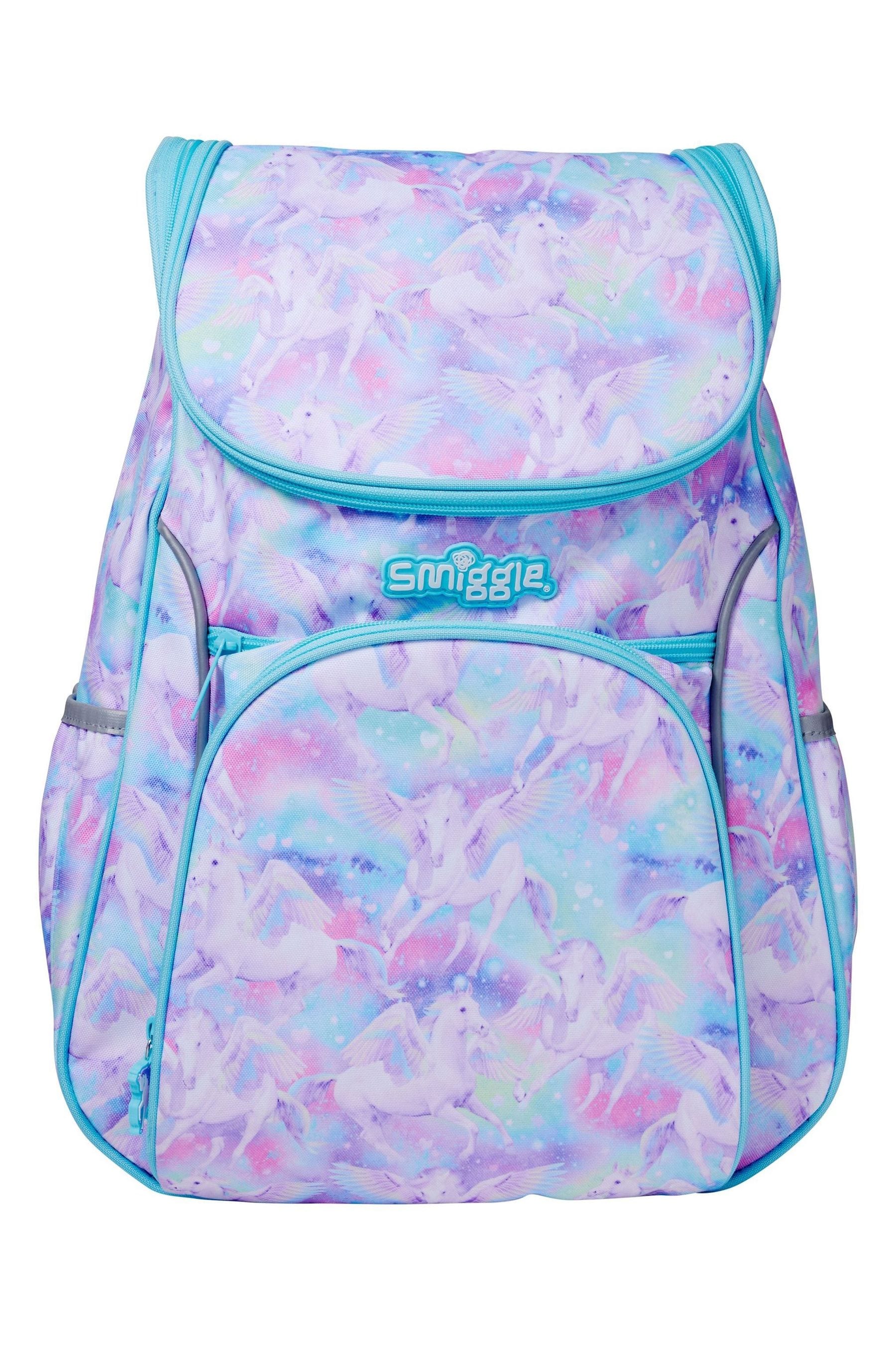 Smiggle Dark Blue Freestyle Access Backpack