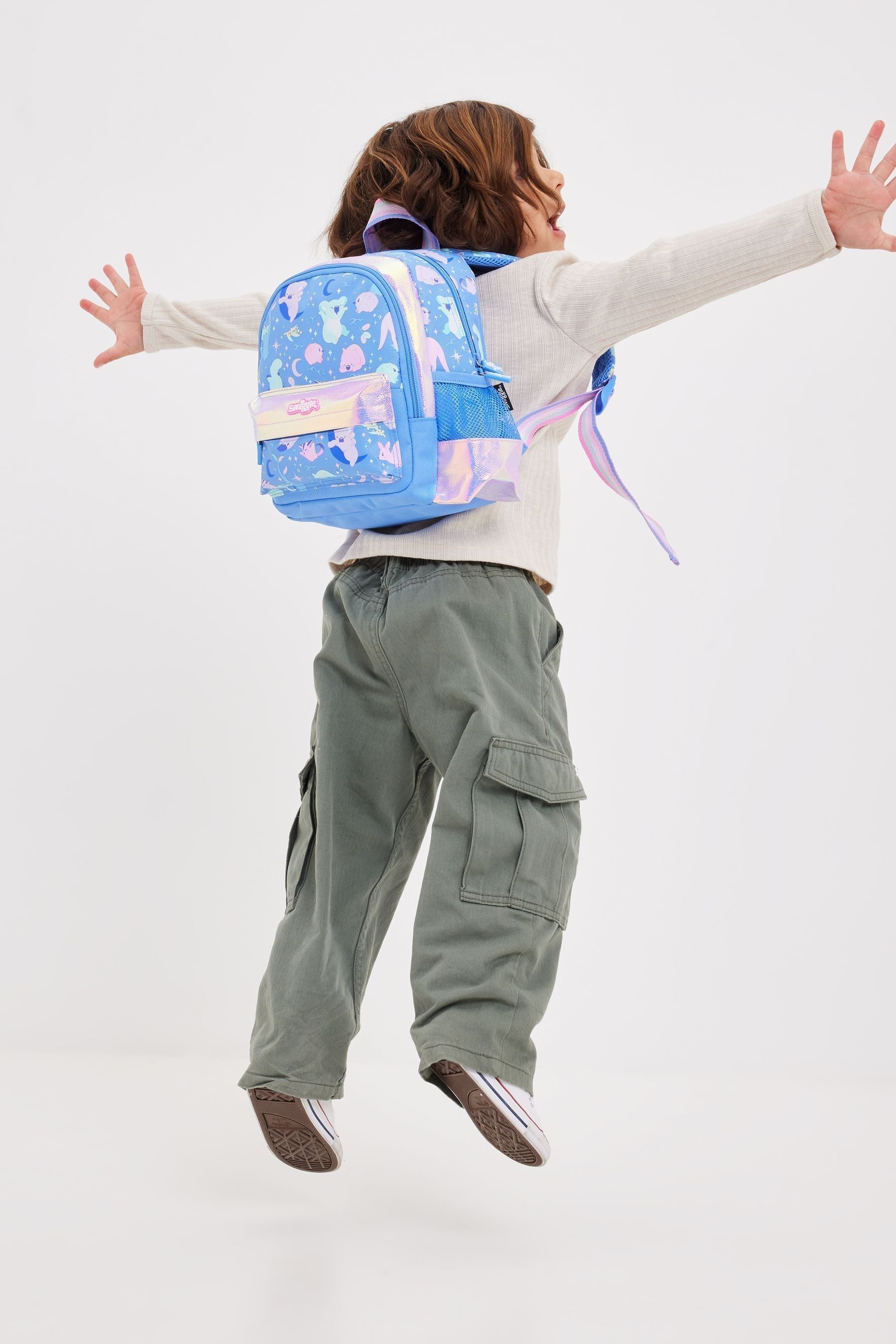 Smiggle Sky Blue Big Dreams Teeny Tiny Backpack