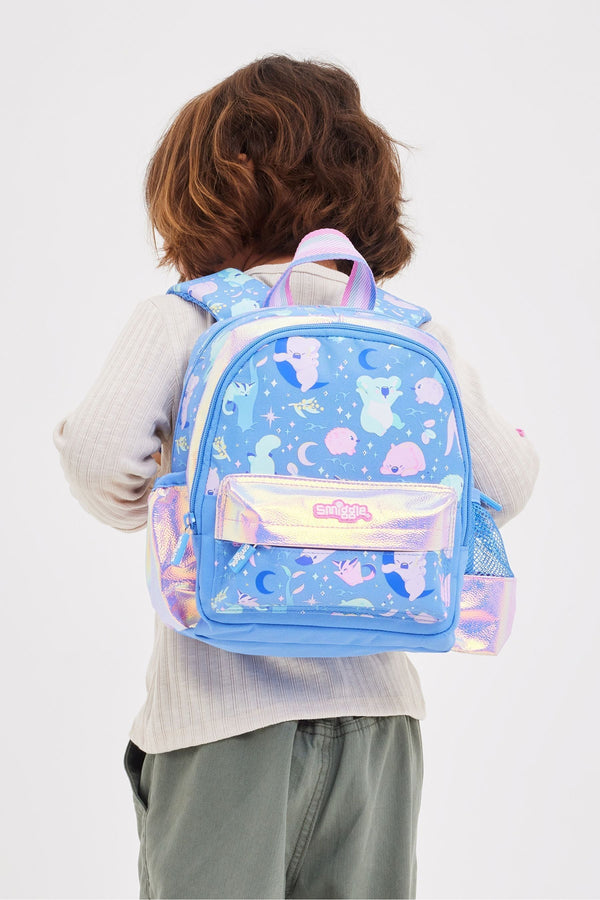 Smiggle Sky Blue Big Dreams Teeny Tiny Backpack