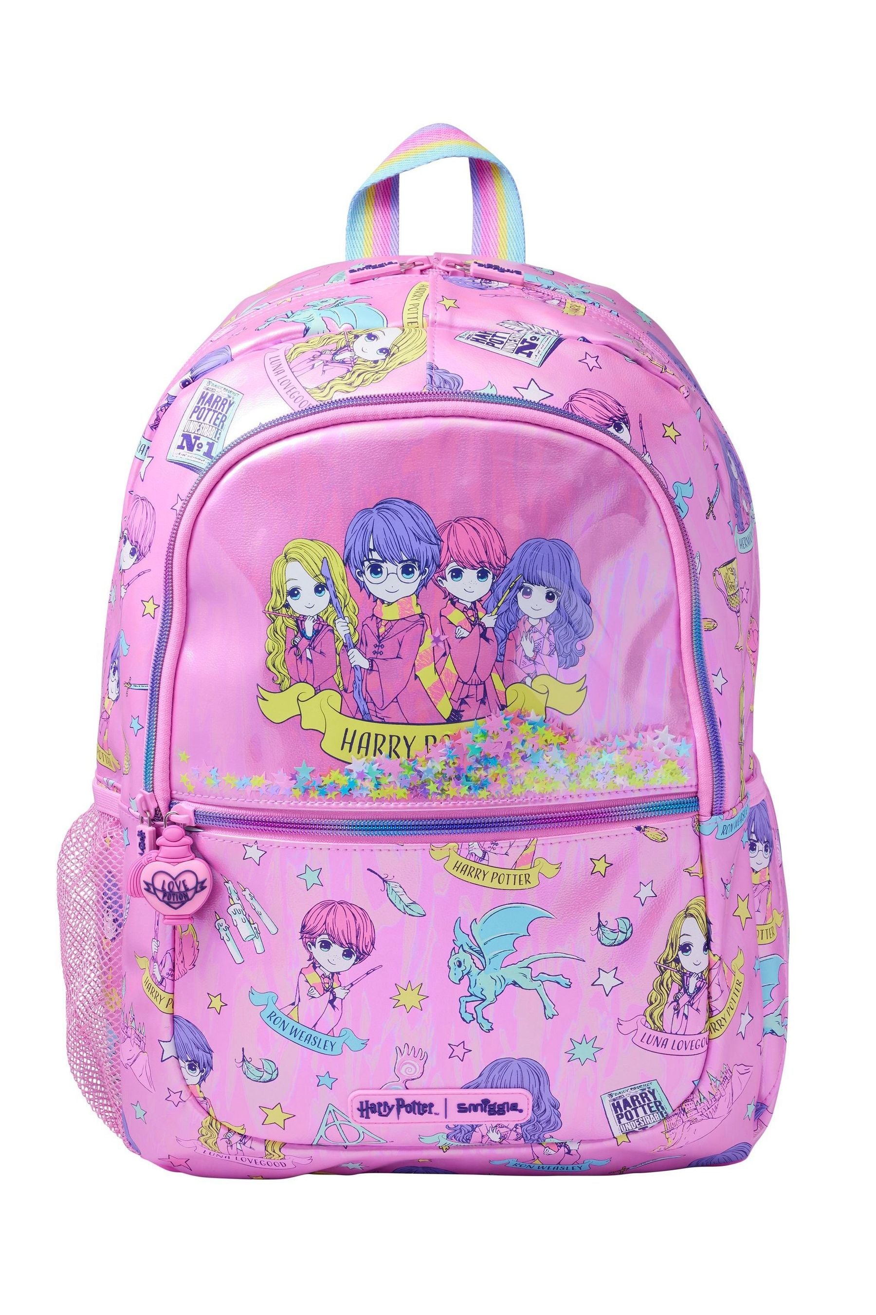 Smiggle Pink Harry Potter Classic Backpack