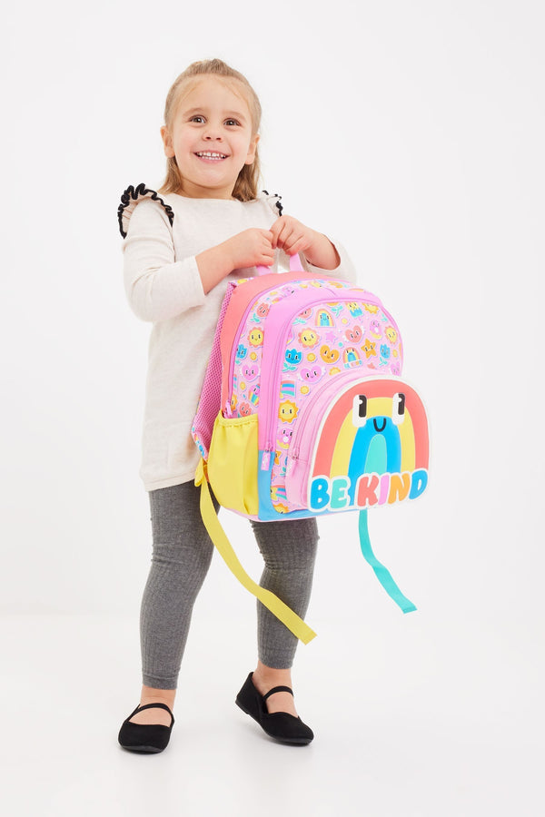 Smiggle Pink Junior Big Dreams Character Backpack