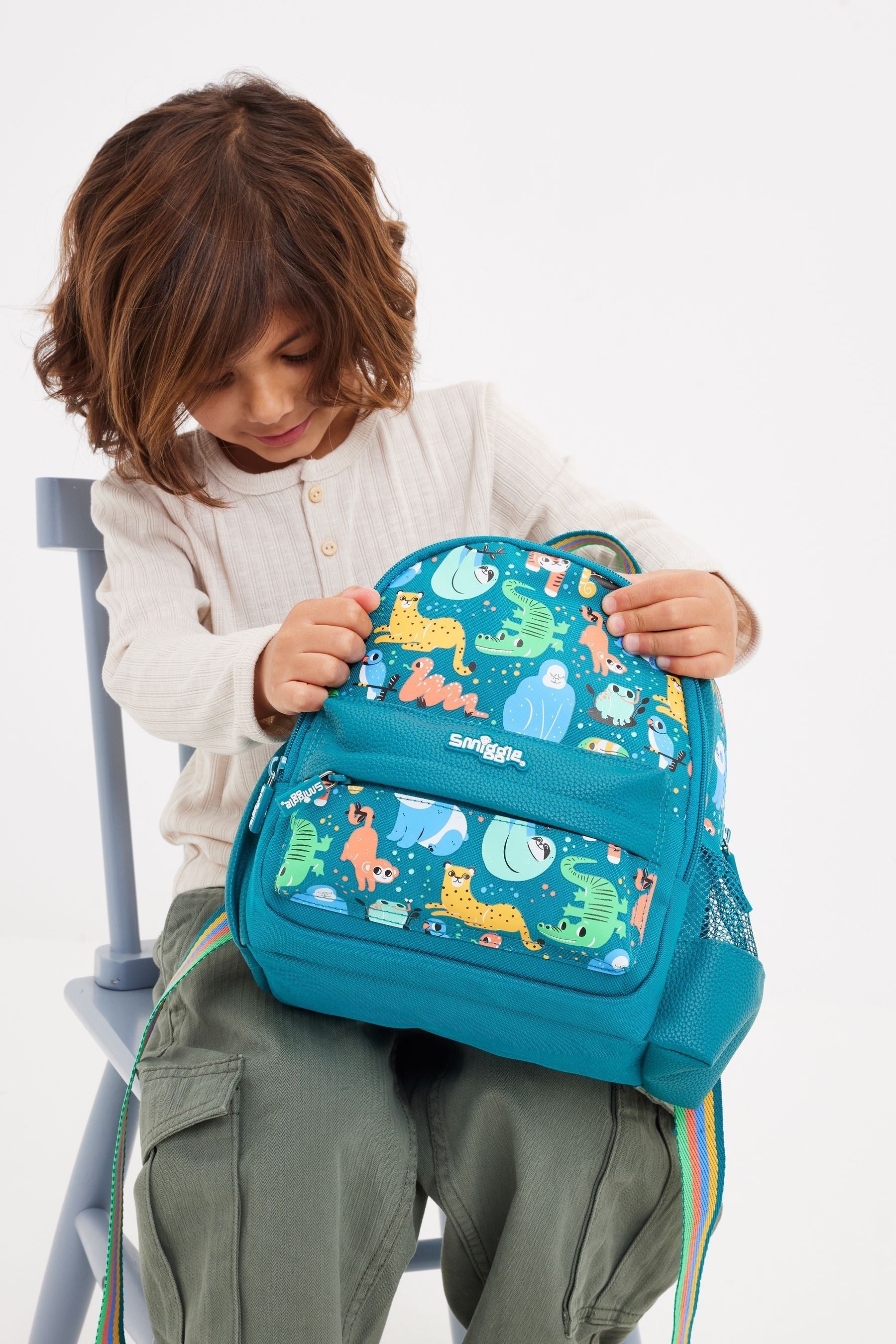 Smiggle Green Big Dreams Teeny Tiny Backpack