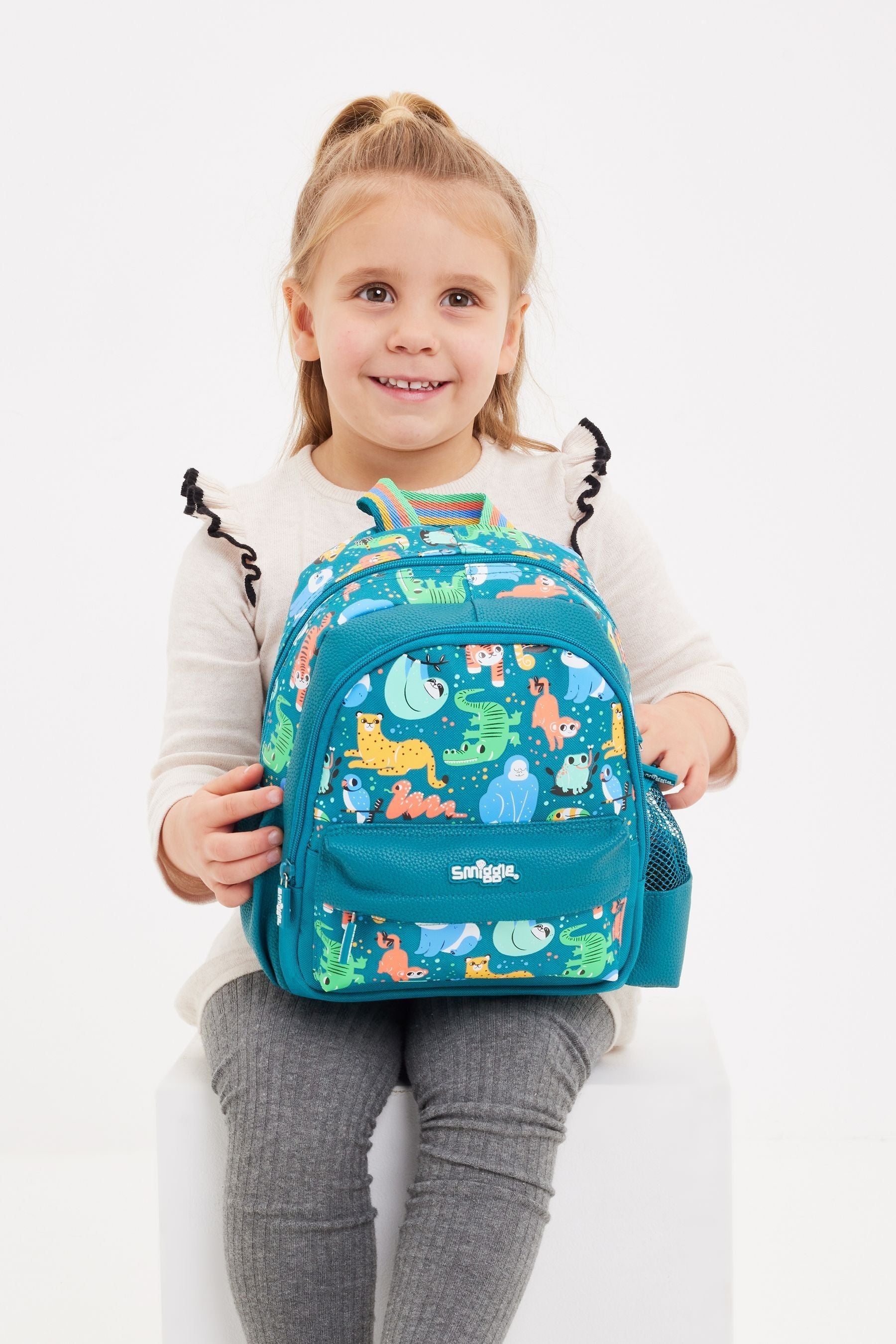 Smiggle Green Big Dreams Teeny Tiny Backpack