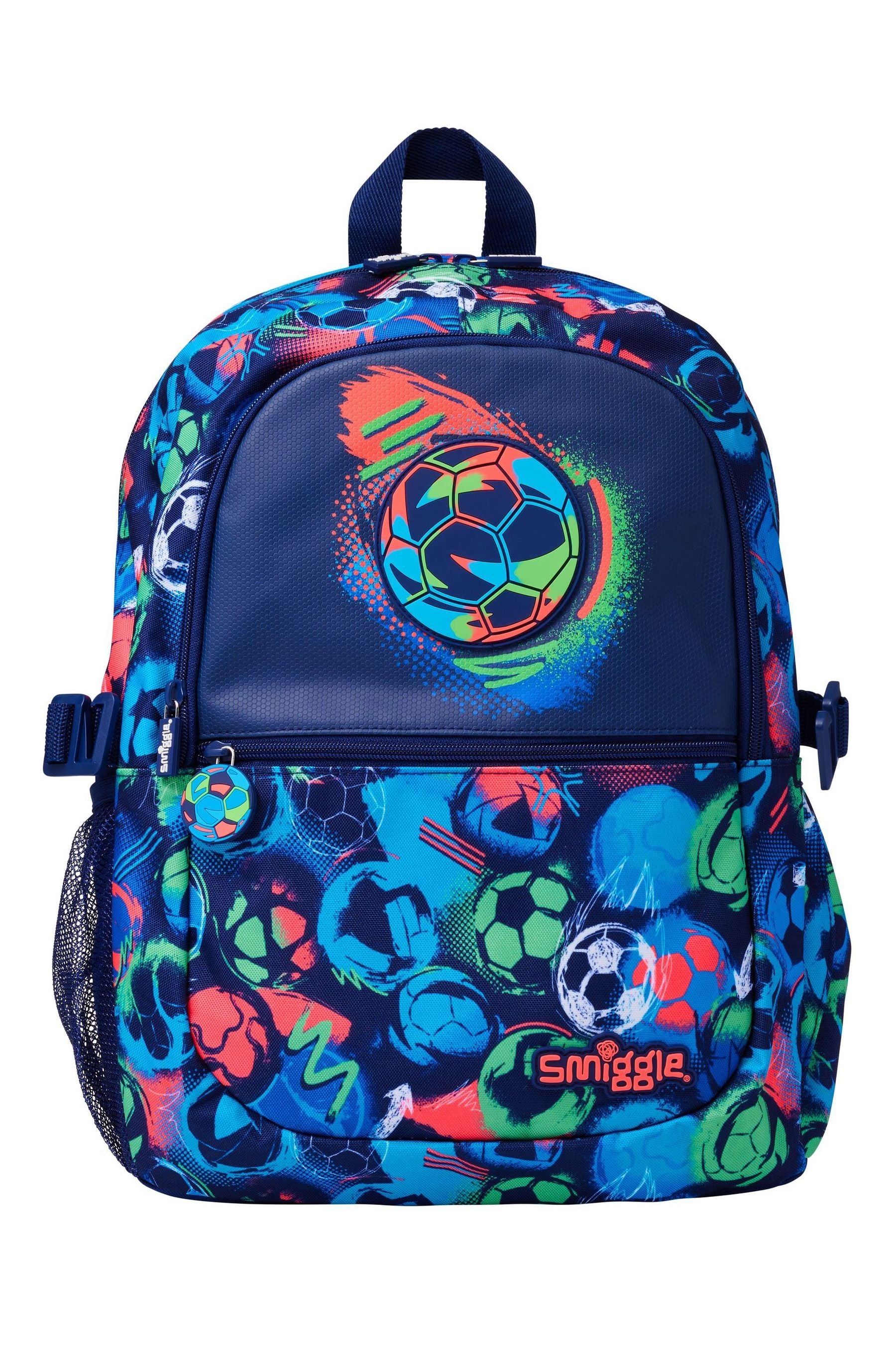 Smiggle Blue Limitless Classic Attach Backpack