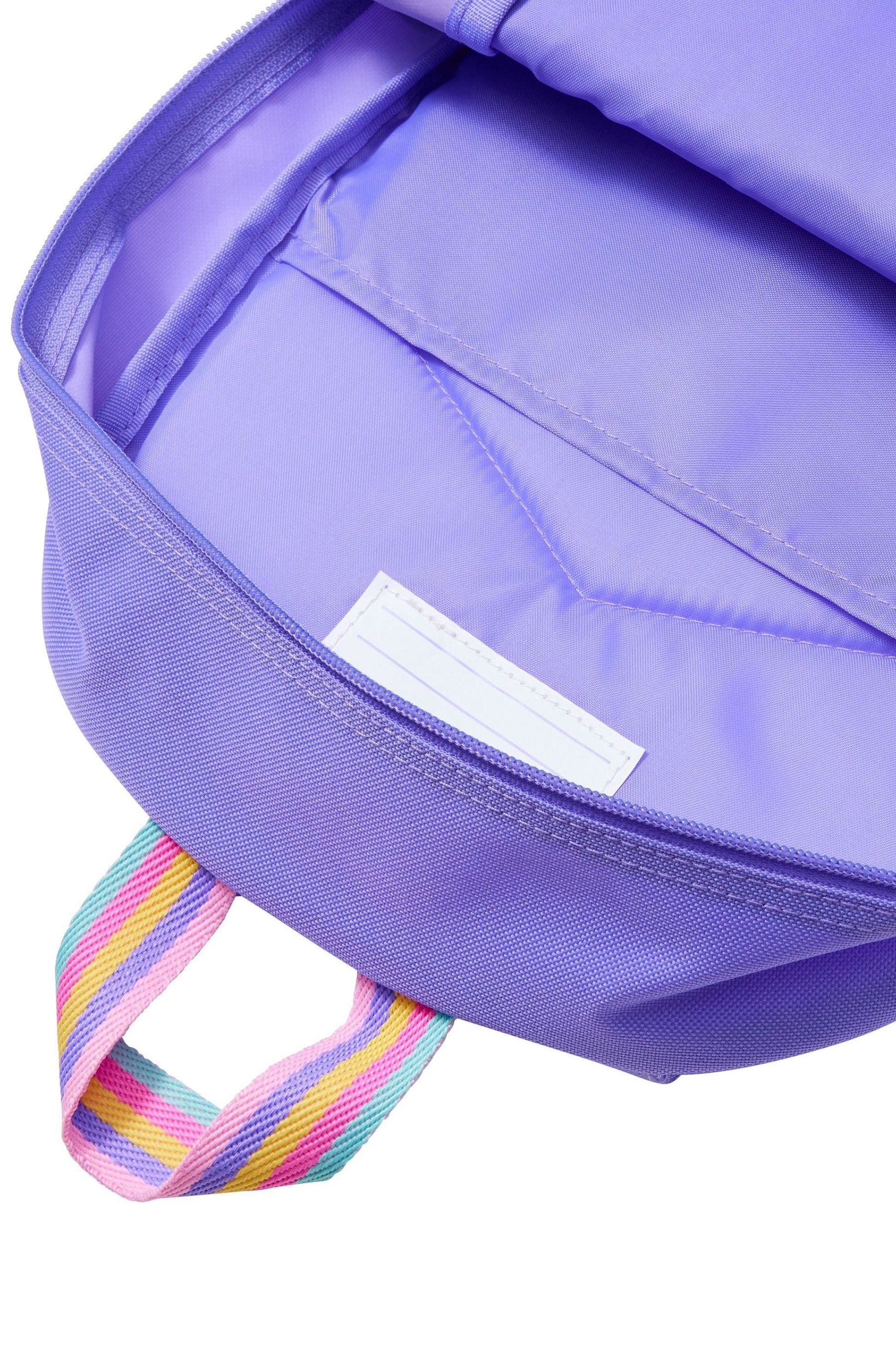 Smiggle Purple Happy Tales Junior Id Backpack