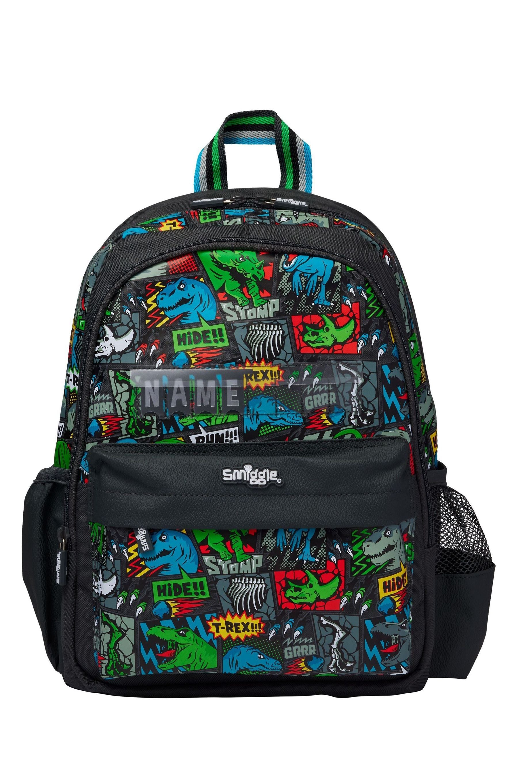 Smiggle Grey Happy Tales Junior Id Backpack