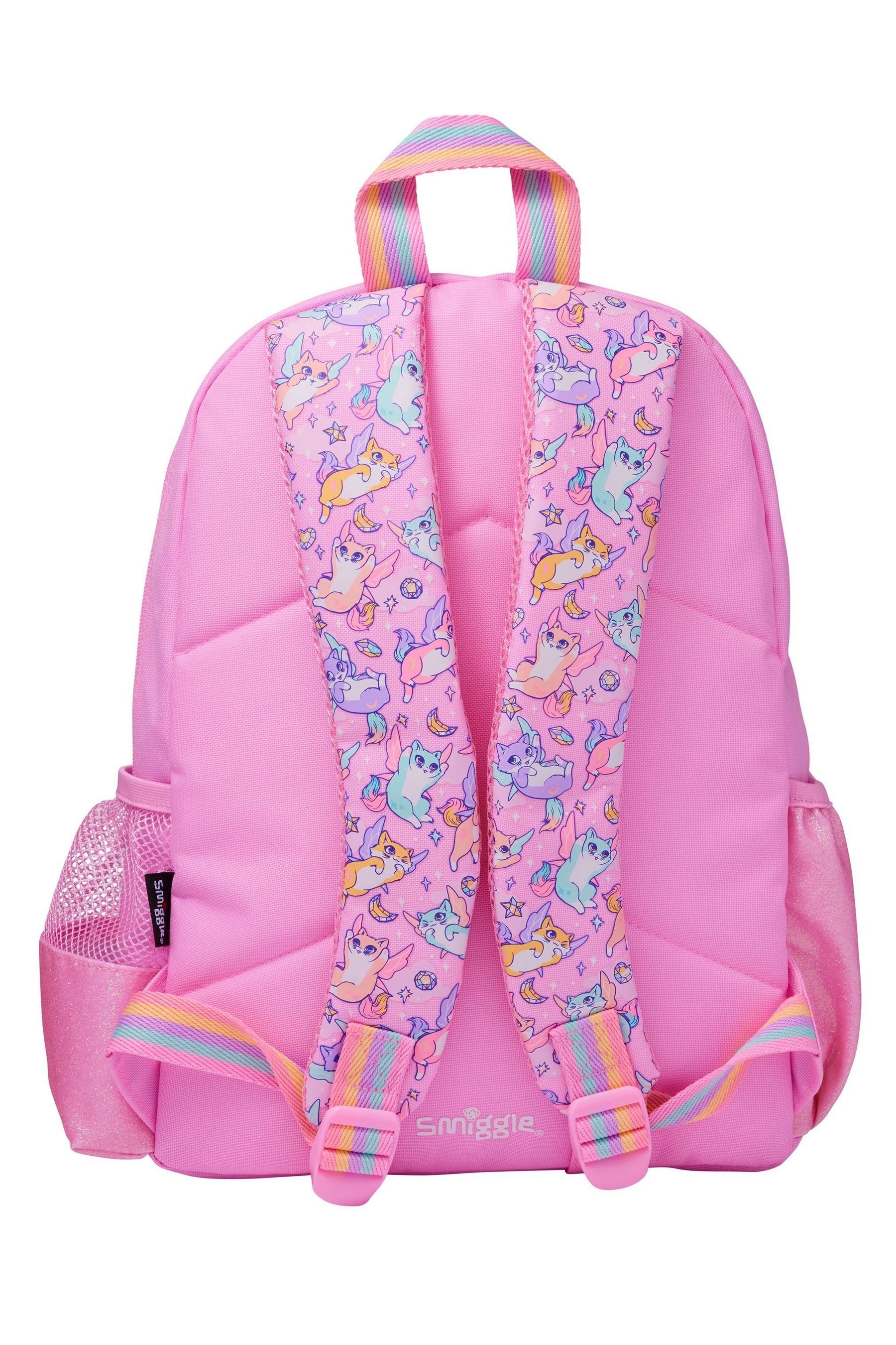 Smiggle Pink Happy Tales Junior Id Backpack