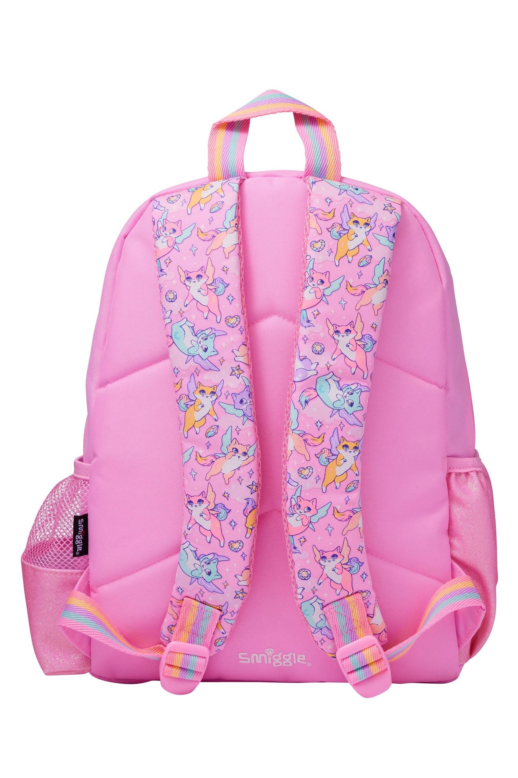 Smiggle Pink Junior Happy Tales Character Backpack