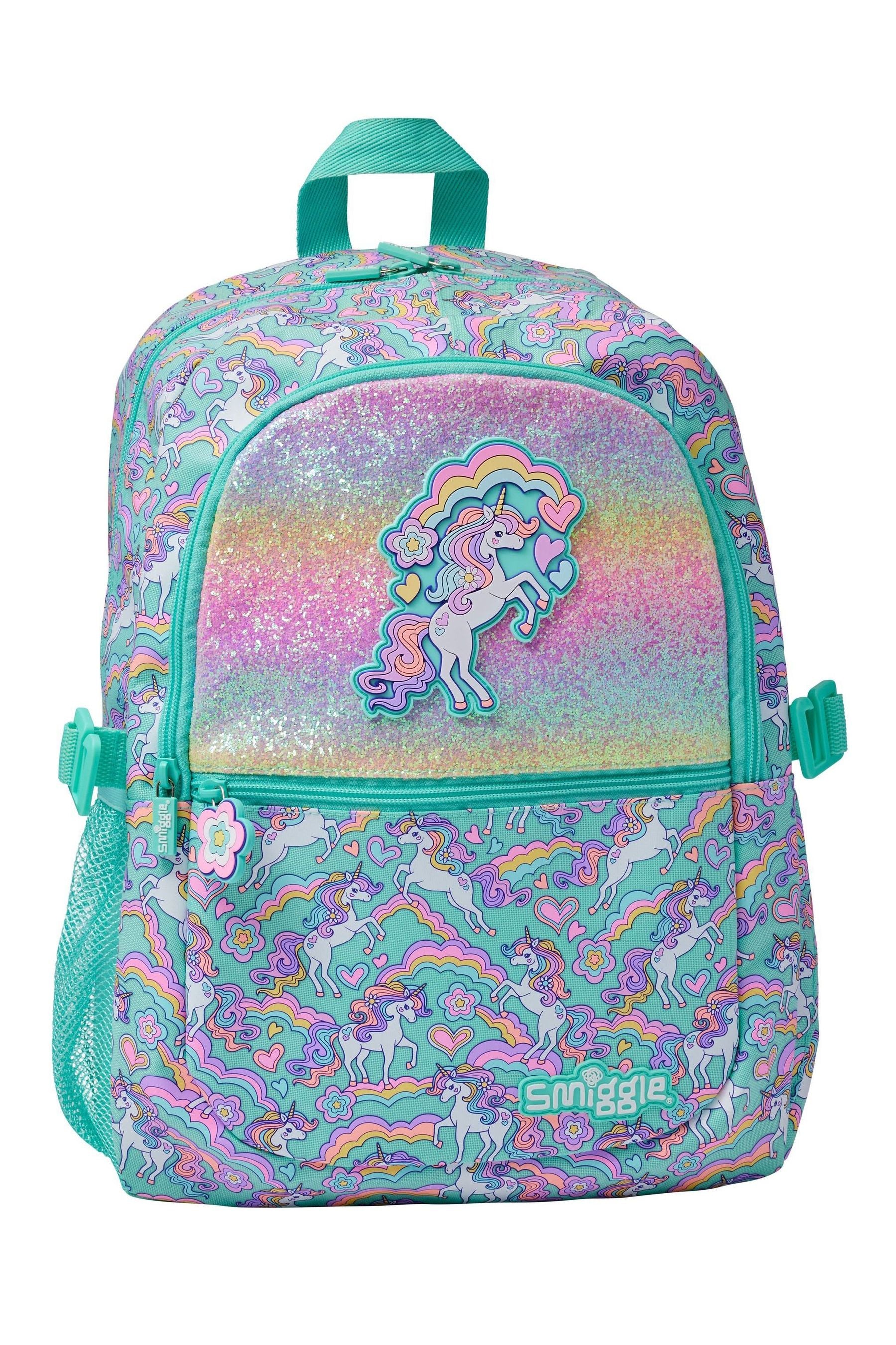 Smiggle Green Limitless Classic Attach Backpack