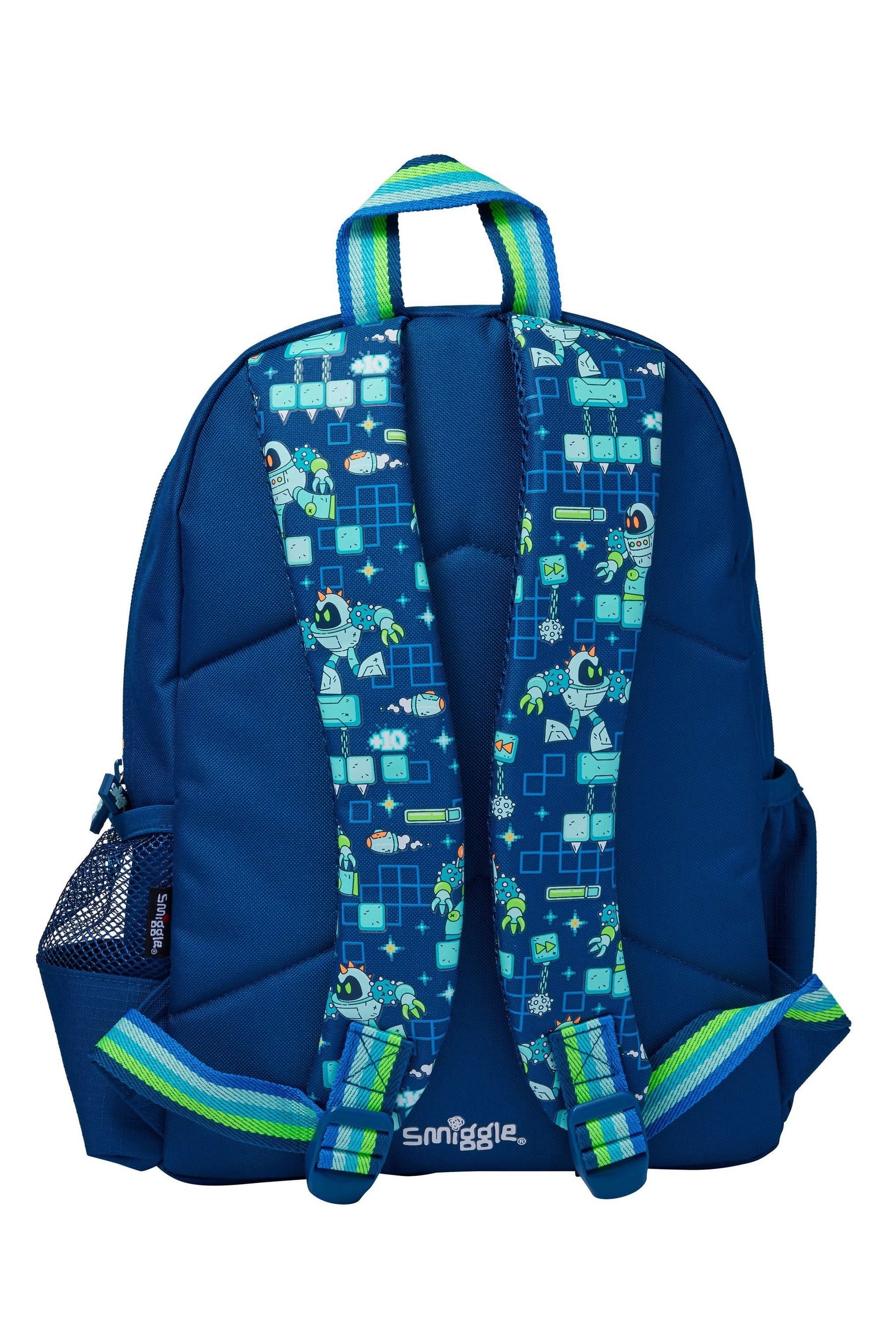 Smiggle Blue Happy Tales Junior Id Backpack