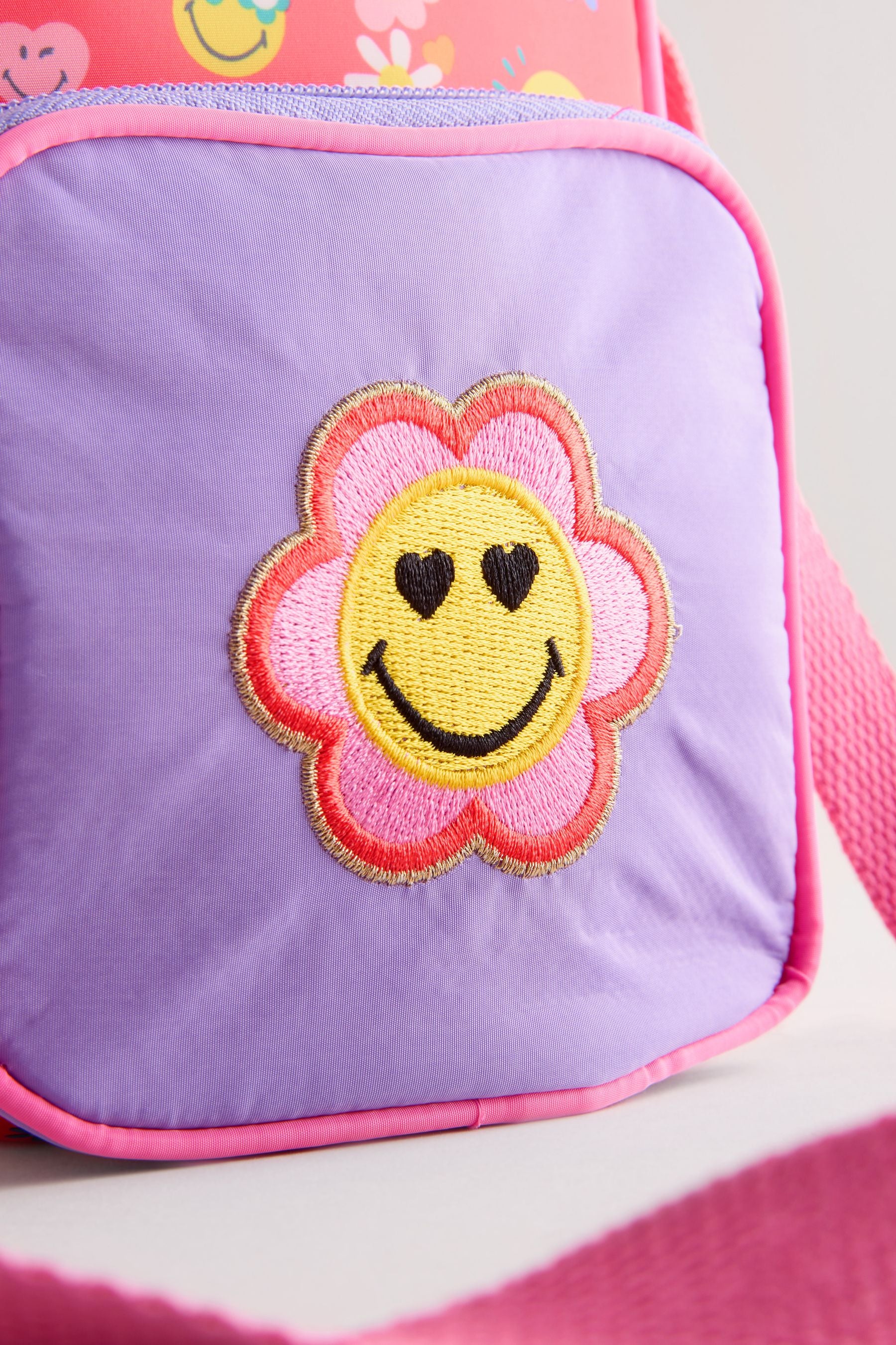 Red SmileyWorld Cross-Body Bag