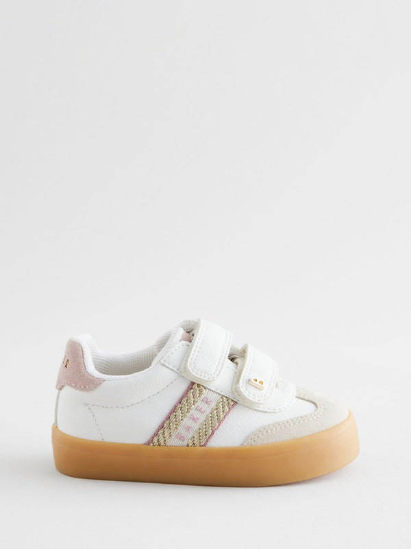 Baker by Ted Baker Girls Low Top Trainers with Gum Sole