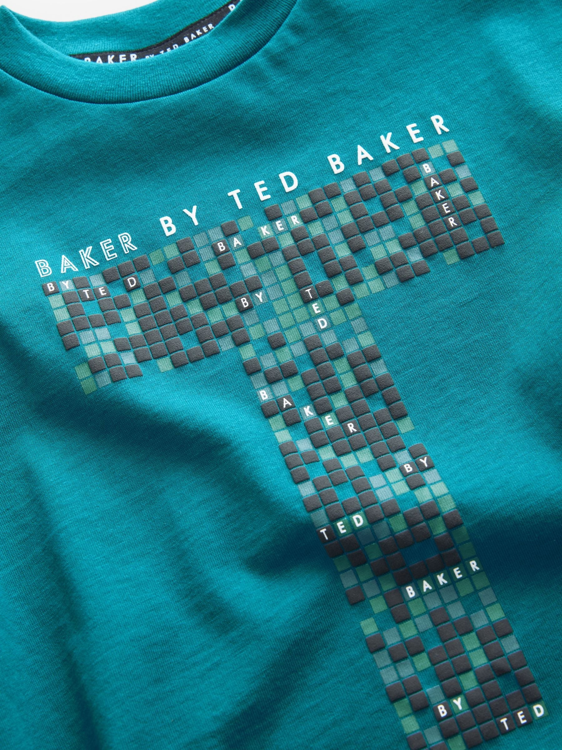 Baker by Ted Baker Green Graphic T-Shirt