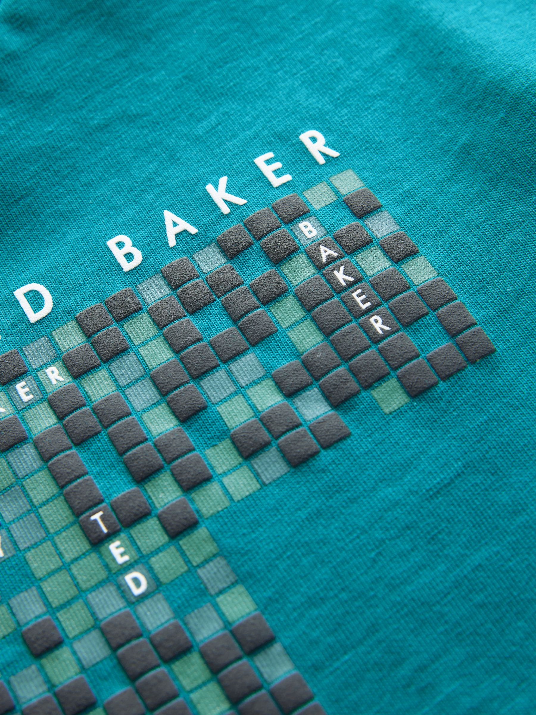 Baker by Ted Baker Green Graphic T-Shirt