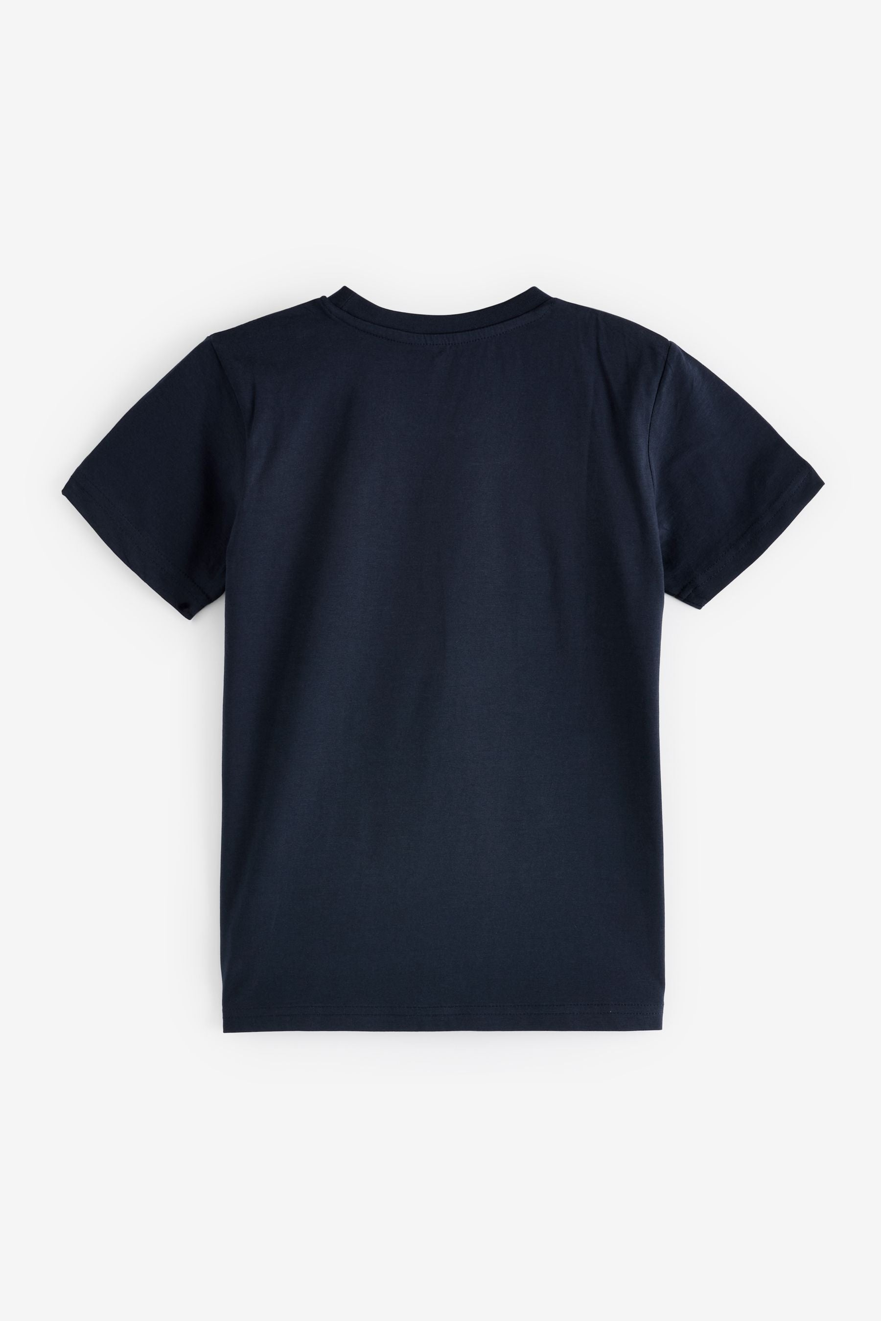 Baker by Ted Baker Navy Graphic 100% Cotton T-Shirt