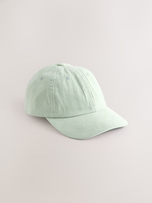 Sage Green Baseball 100% Cotton Cap (1-16yrs)