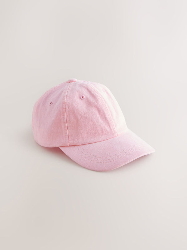 Pink Baseball 100% Cotton Cap (1-16yrs)