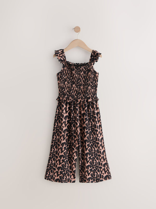 Animal Print Jumpsuit (3-16yrs)