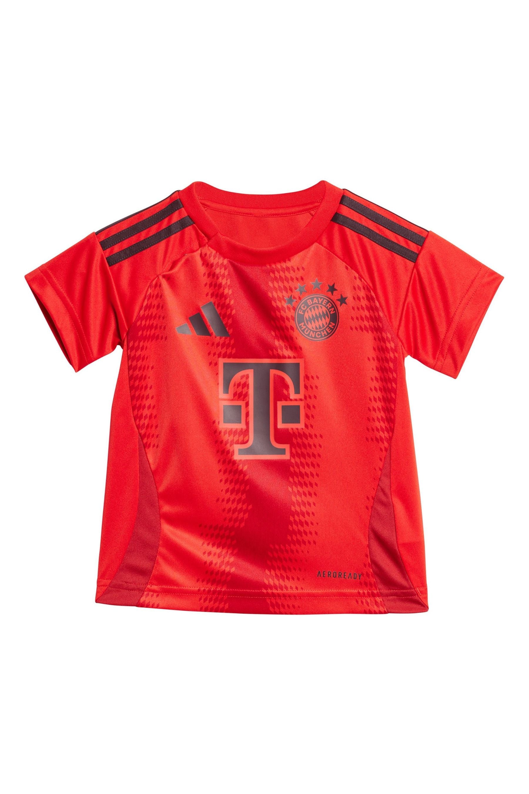 adidas Red FC Bayern Home Babykit Shirt 2024-25