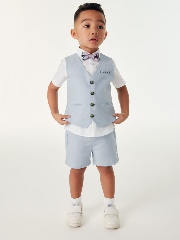 Baker by Ted Baker Shirt Waistcoat and Shorts Set