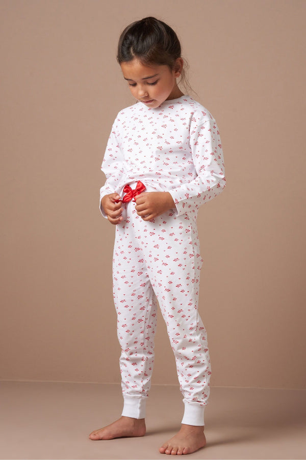 Angel & Rocket Natural Mini Alba Heart Pyjamas