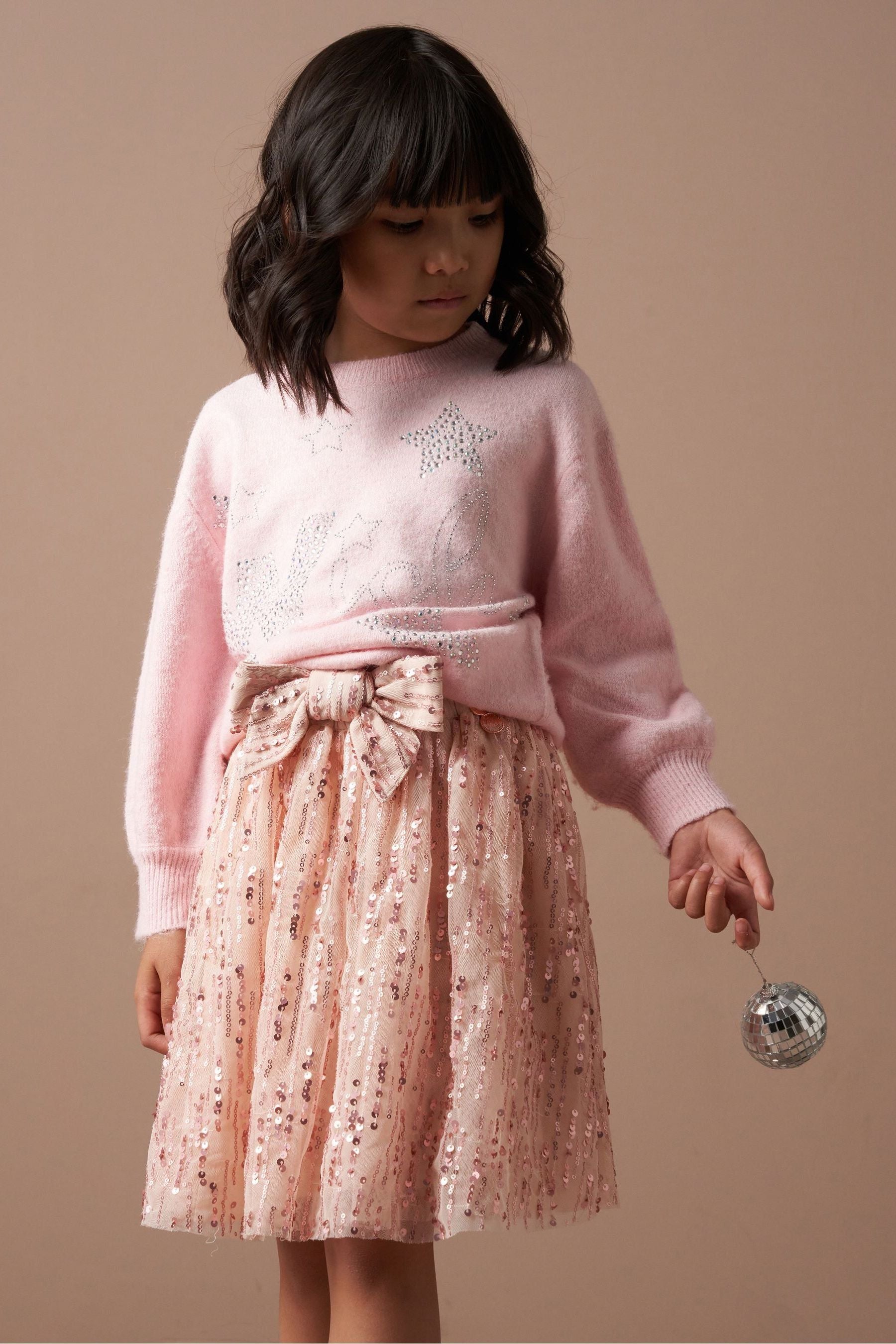 Angel & Rocket Pink Grace Wish Sparkle Jumper