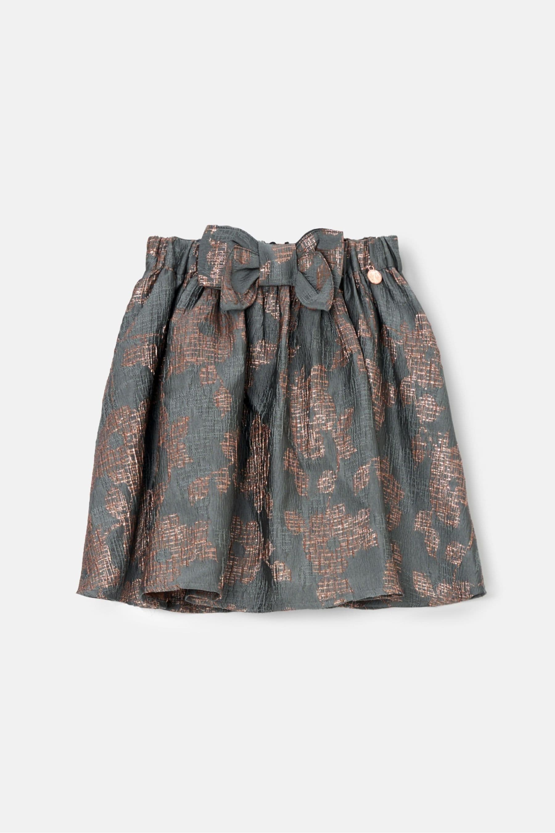 Angel & Rocket Silver Etta Jacquard Skirt