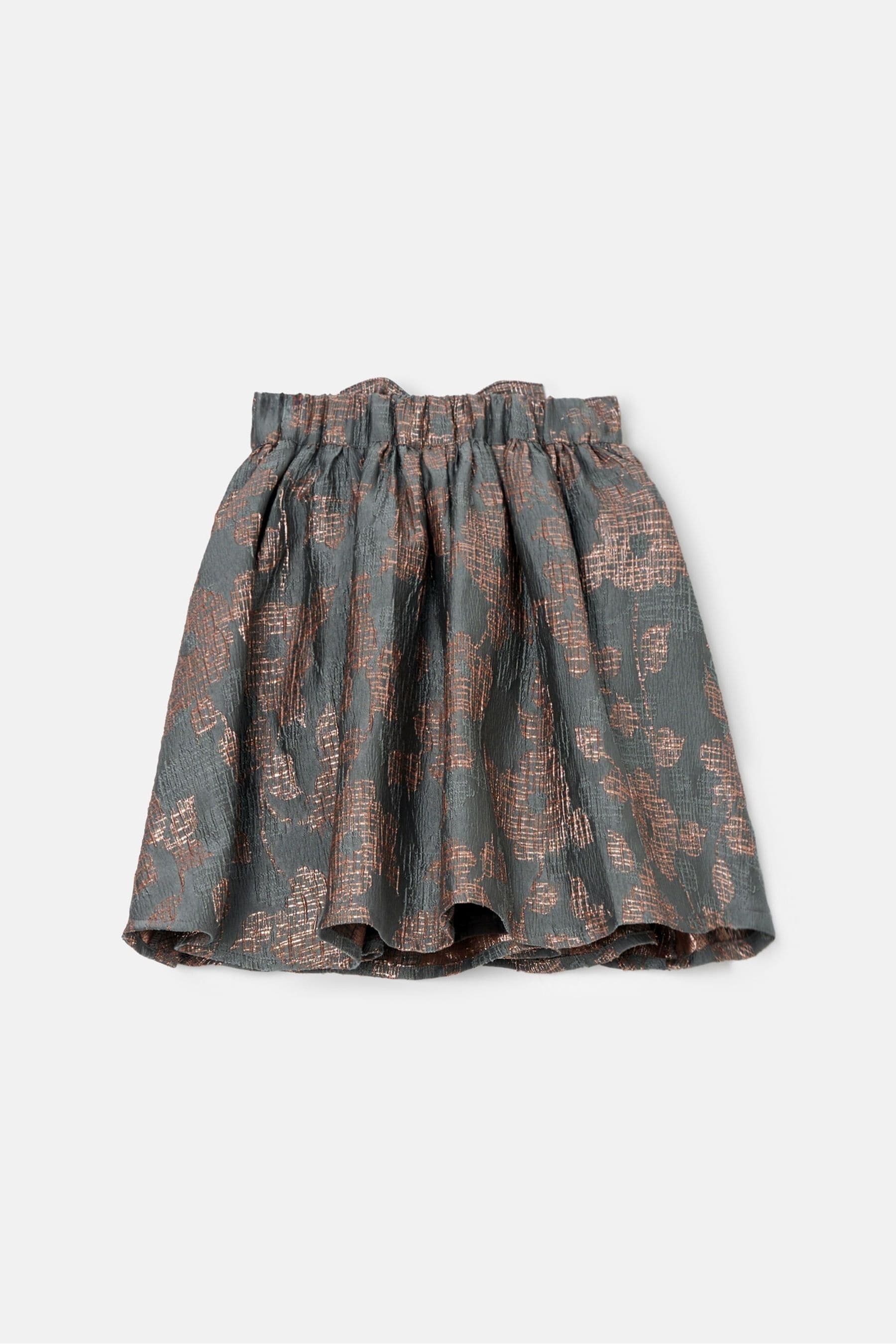 Angel & Rocket Silver Etta Jacquard Skirt