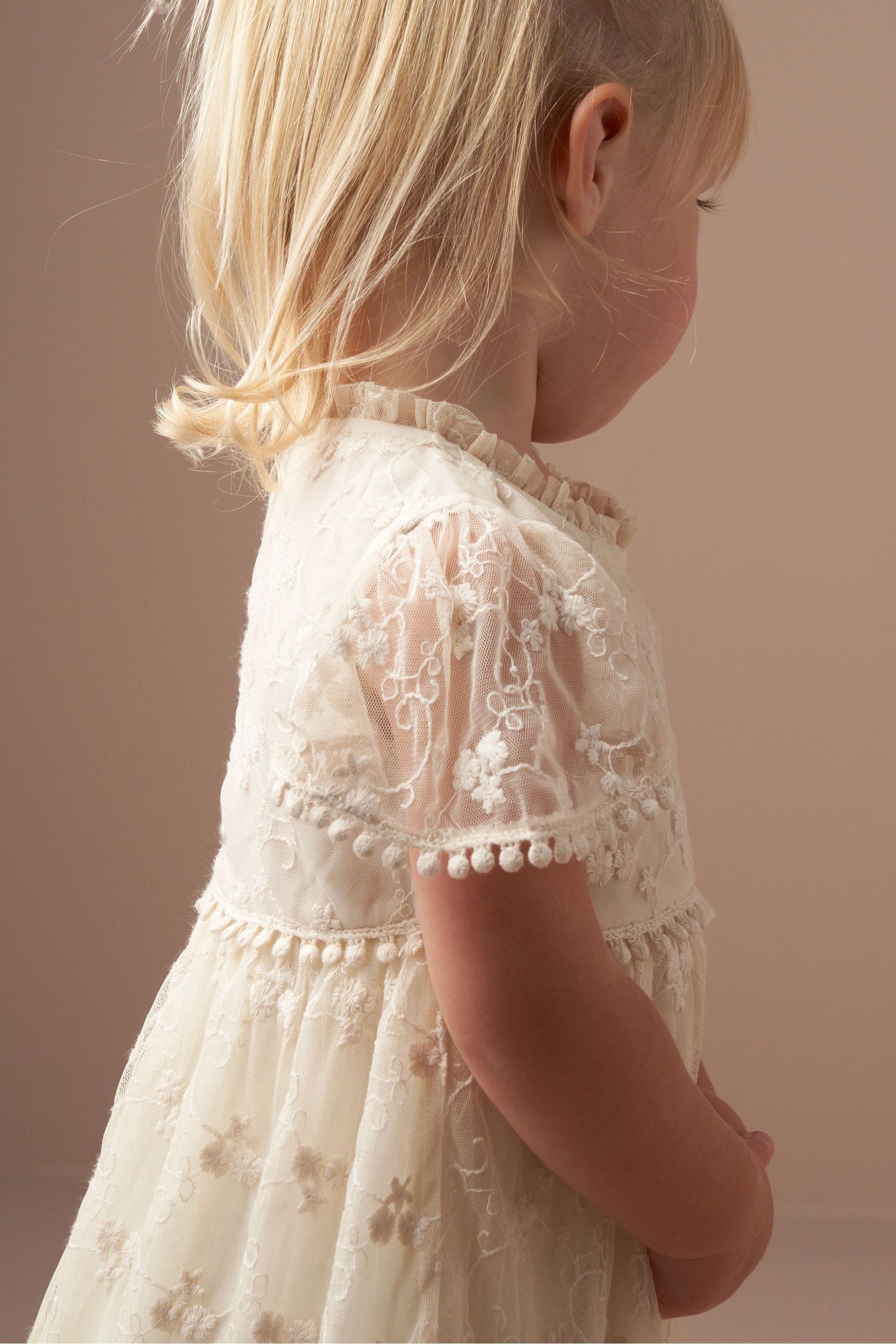 Angel & Rocket Natural Felicitie Lace Dress