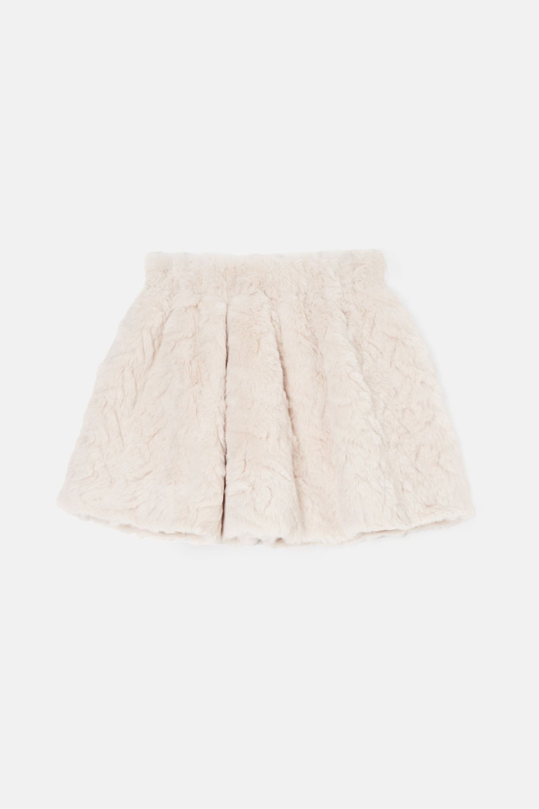 Angel & Rocket Natural Cecile Faux Fur Skirt