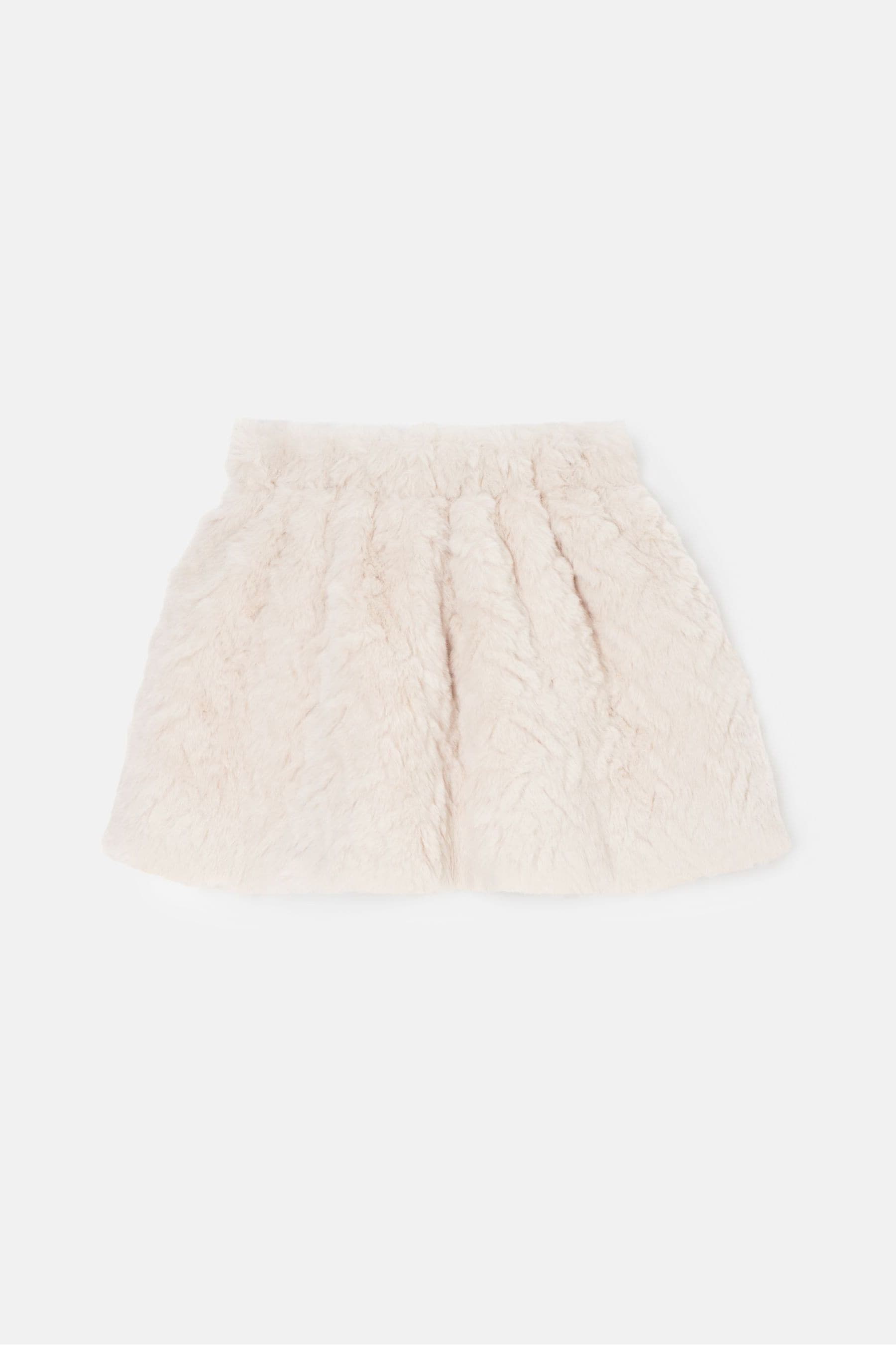 Angel & Rocket Natural Cecile Faux Fur Skirt