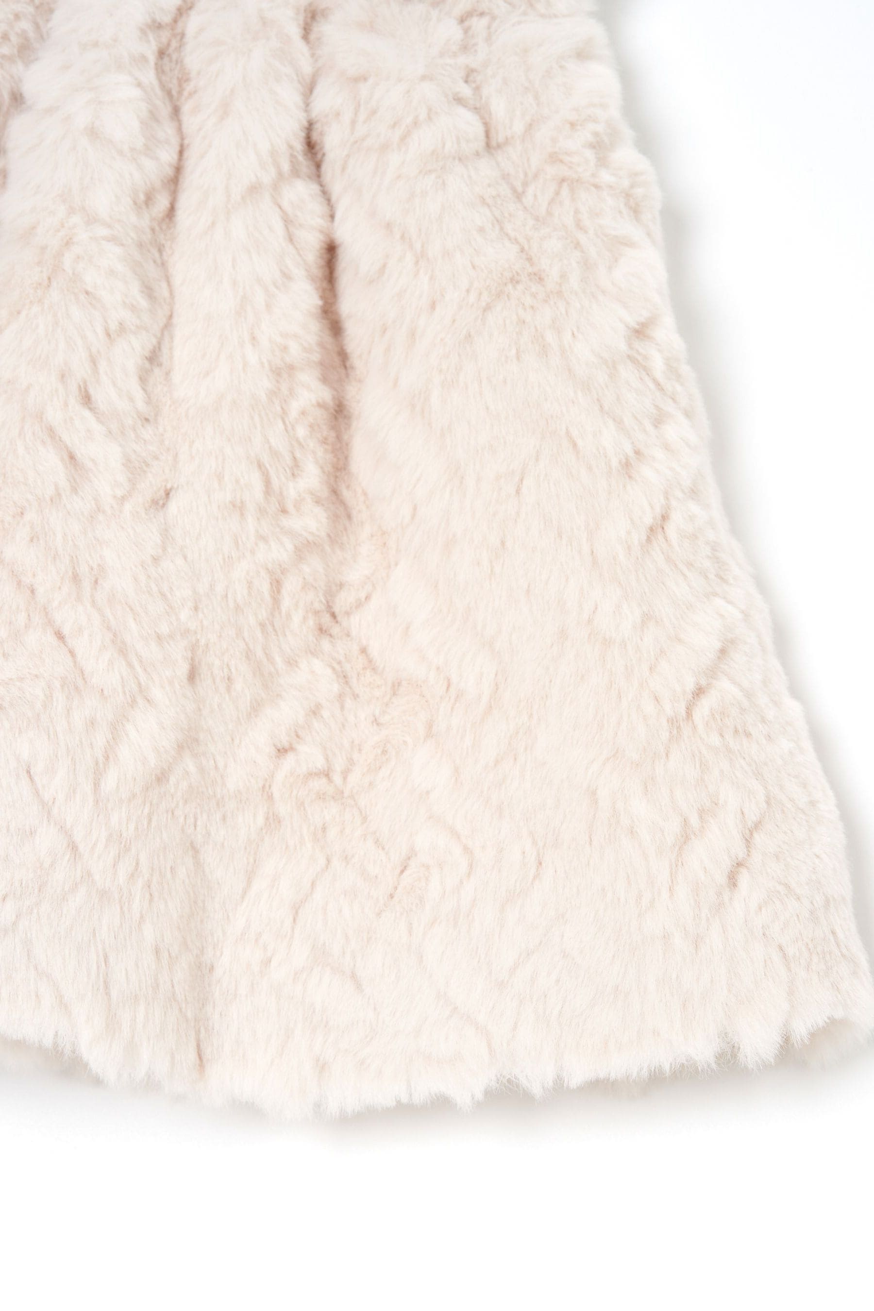 Angel & Rocket Natural Cecile Faux Fur Skirt