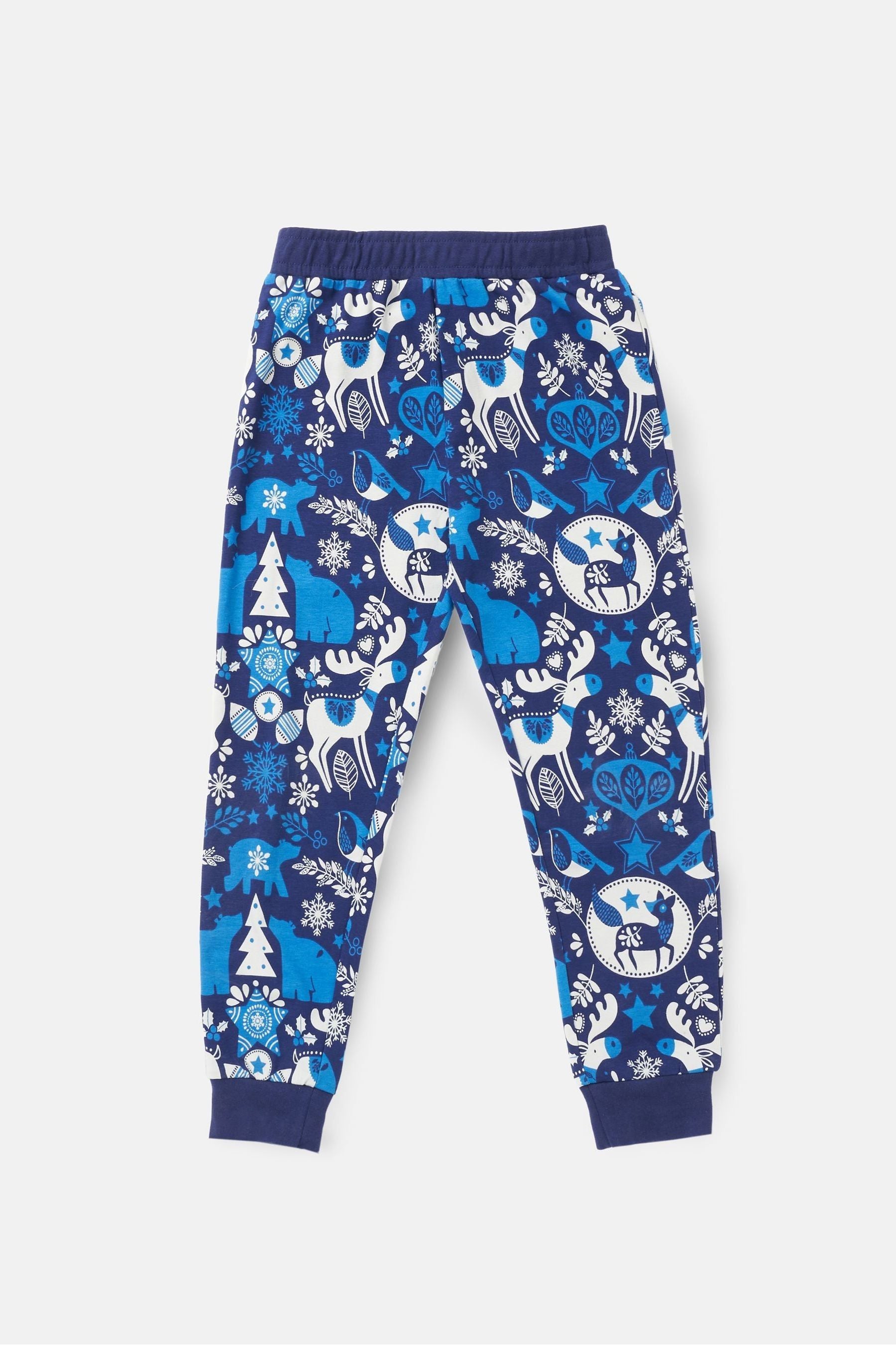 Angel & Rocket Blue Andreas Winter Print Pyjamas